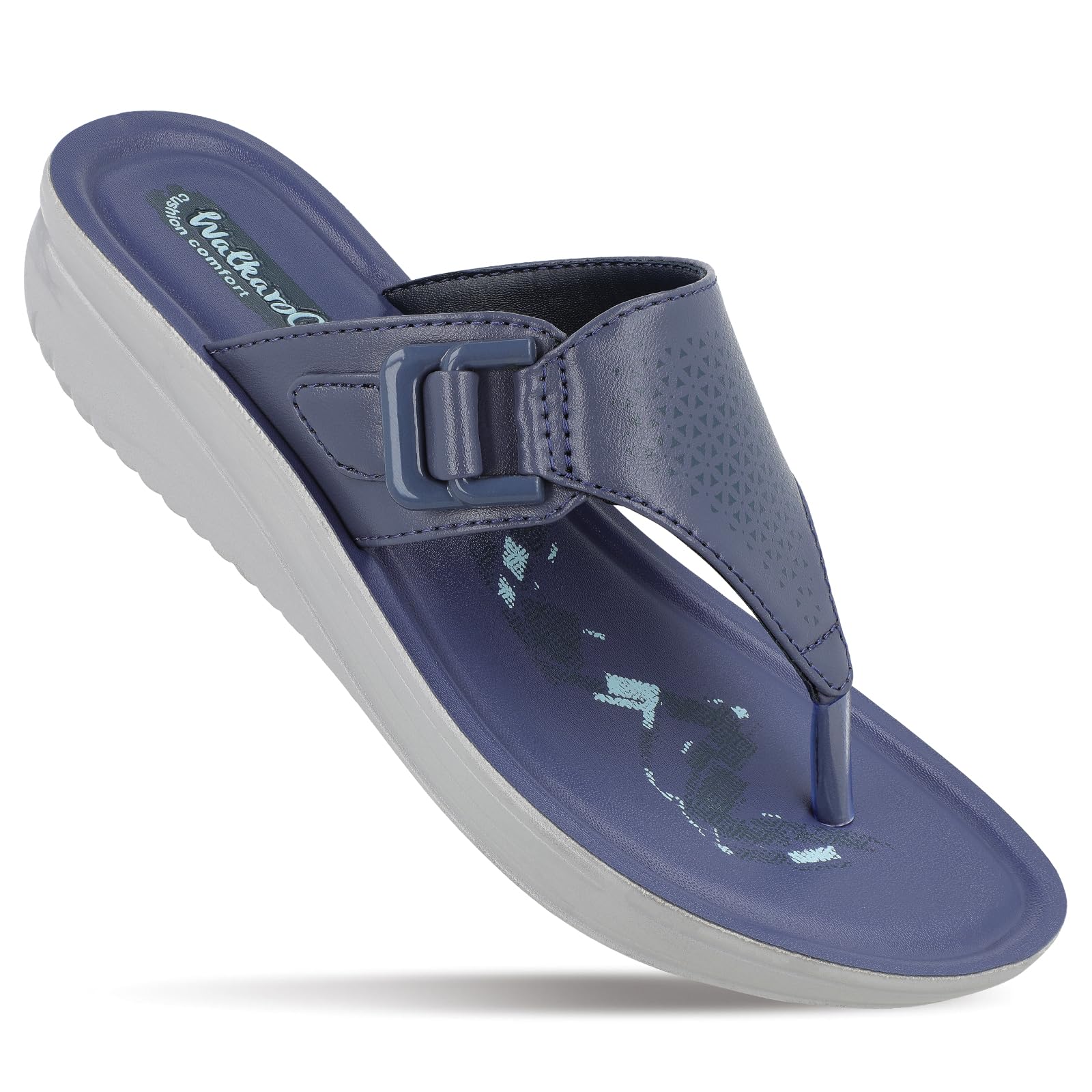 WALKAROO WL7472 Womens Fashion sandals for casual wear and regular use - Midnight Blue (B0CL9L1V85) Amazon Price History, Amazon Price Tracker