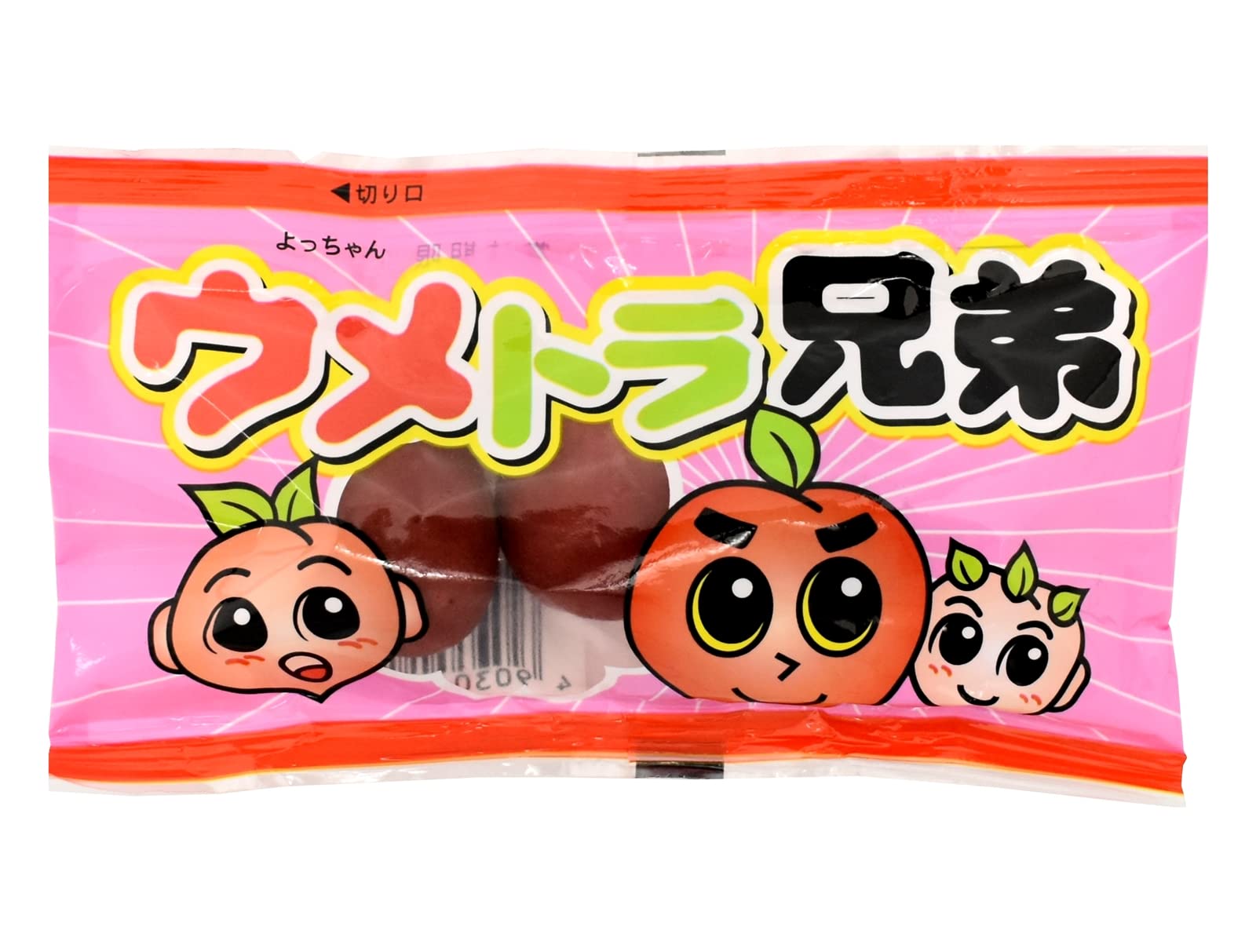 Amazon.co.jp: よっちゃん食品工業 ウメトラ兄弟 3個×20袋 : 食品
