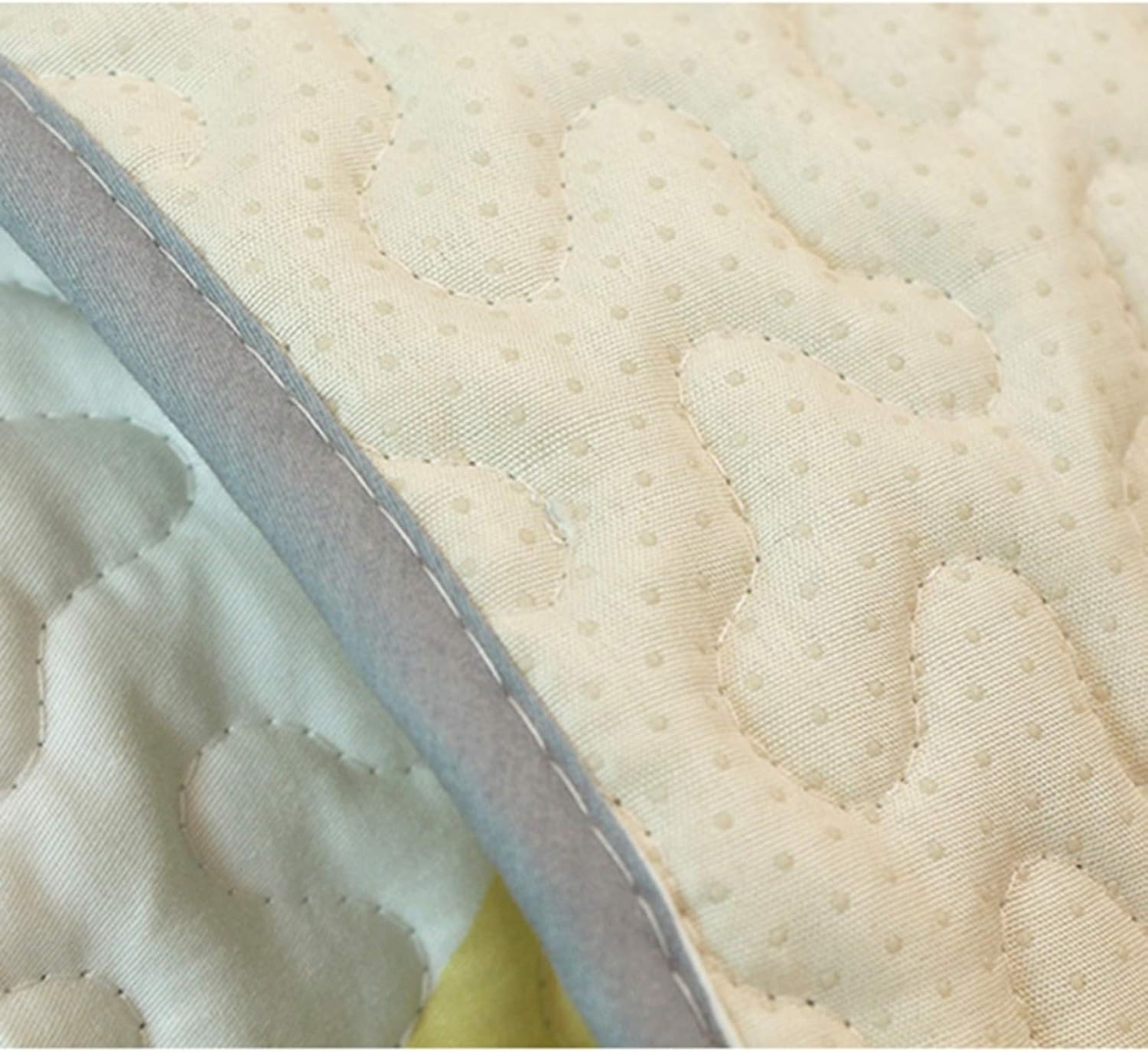 シンプル 四季通用 滑り止め キルト ソファーカバー 綿 厚手 110*180cm 汚れに強い キルティング マルチカバー ラグ 長