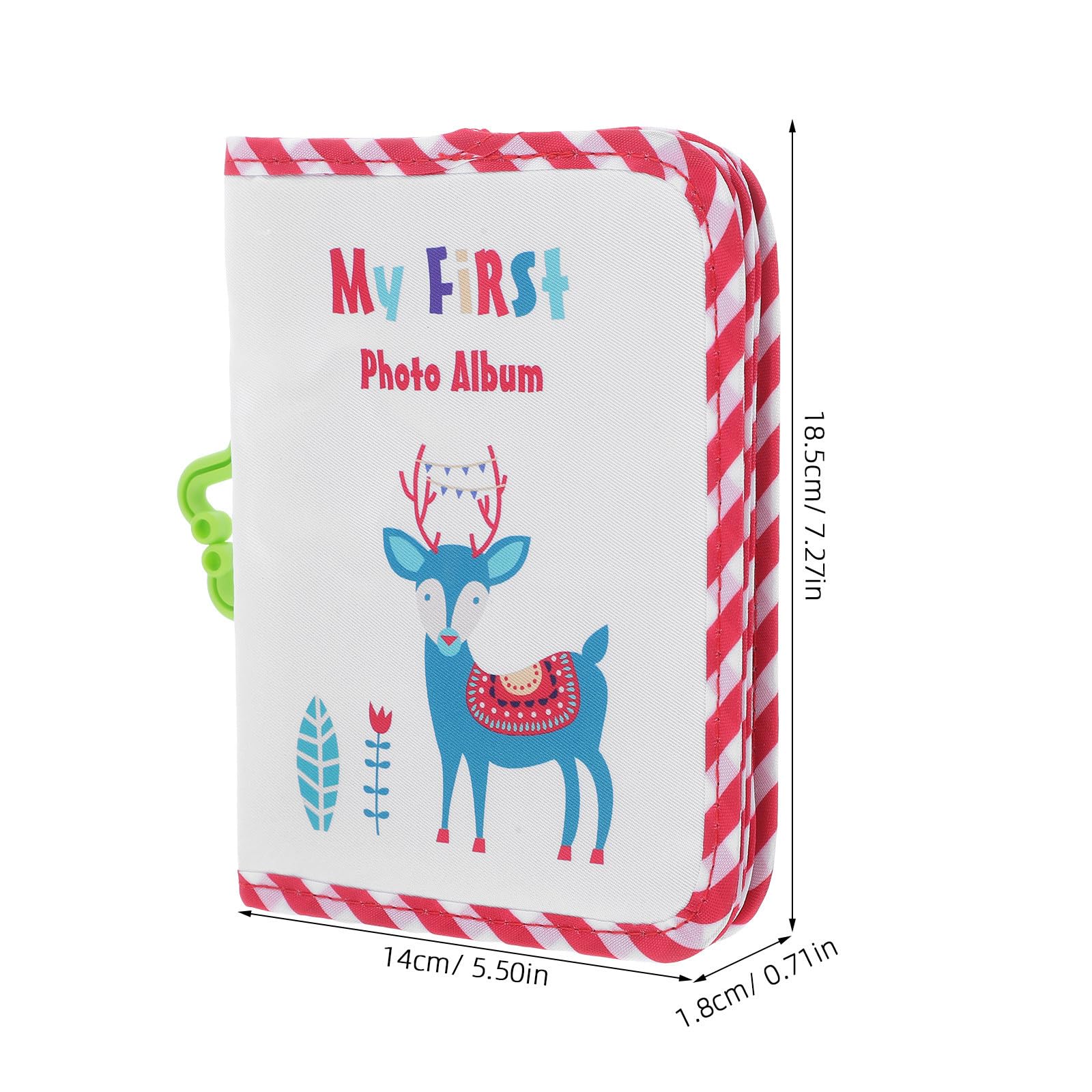 Toyvian 5 Piezas Álbum de Fotos de Ñiño de Tela Suave Alce para Recuerdos