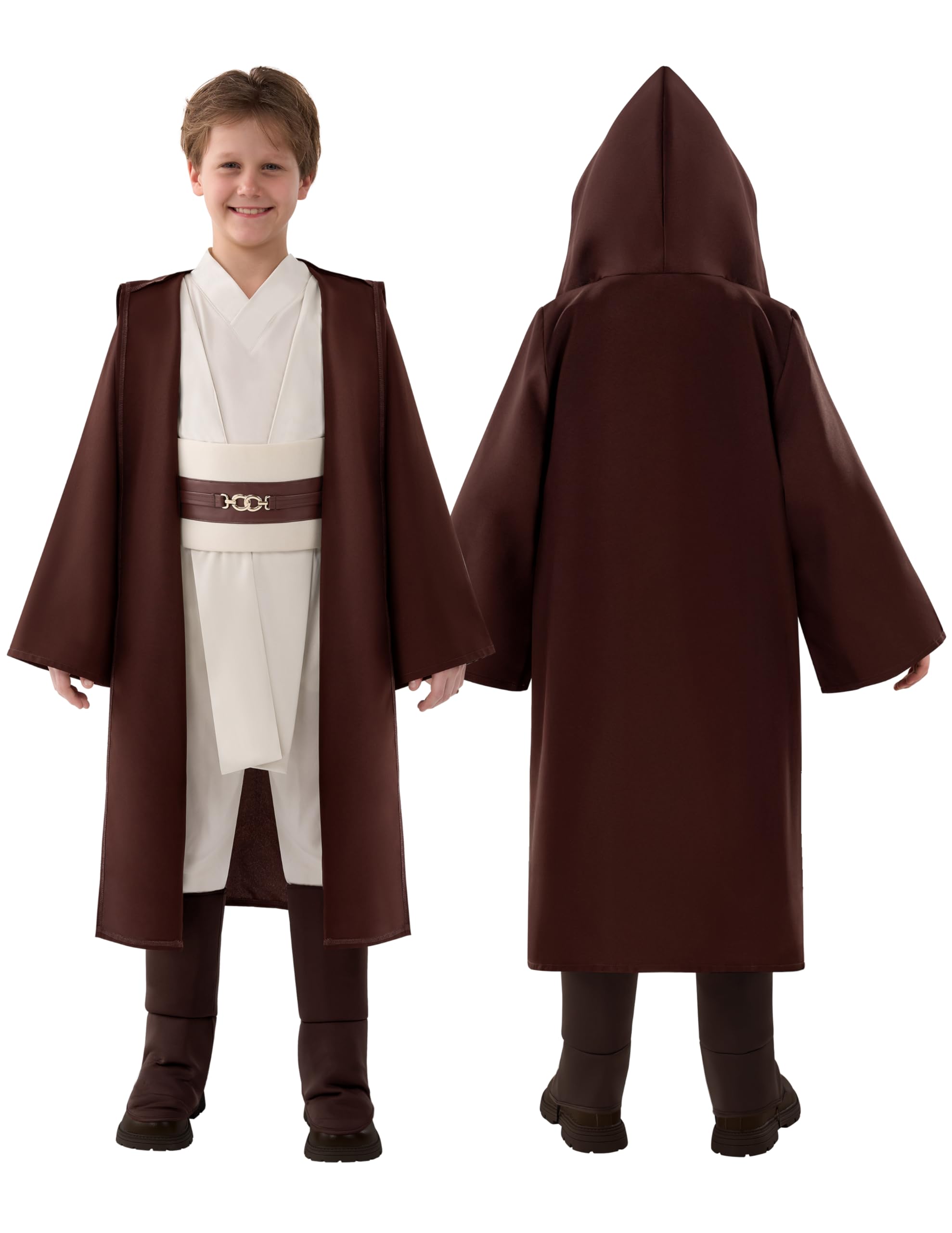 Photo 1 of Spooktacular Creations Kids Knight Costume (Brown/Beige, X-Large)