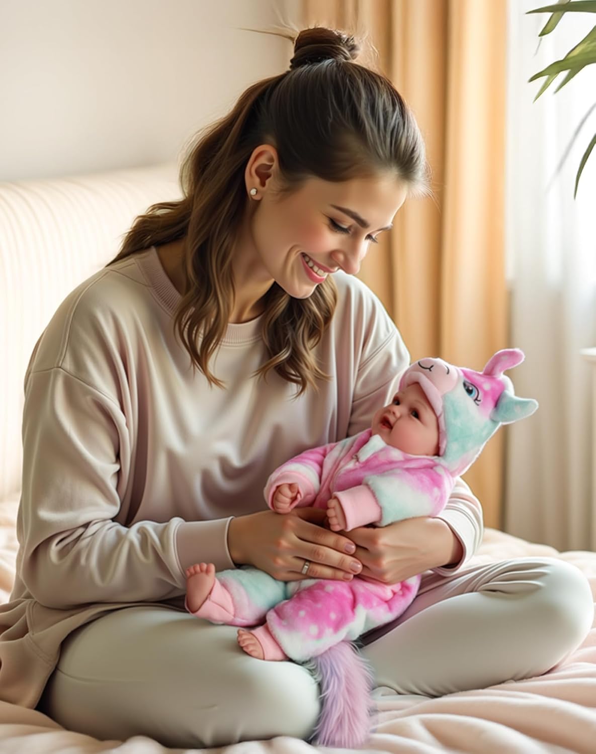 Adorable 17-Inch Realistic Baby Doll with Accessories for Imaginative Play and Collecting