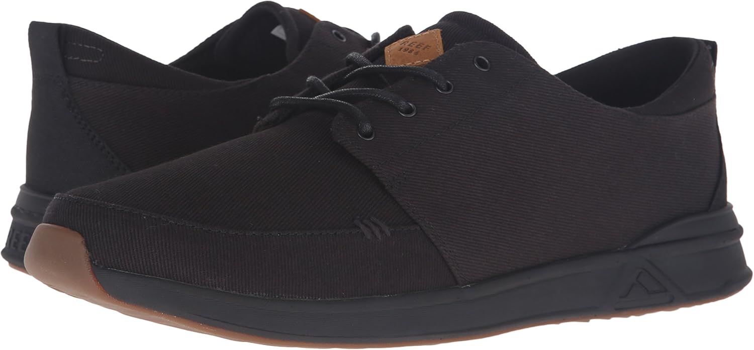 Reef Men's Rover Low Fashion Sneaker 9.5 All Black