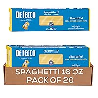 Vista 7 de De Cecco Pasta de sémola, Linguine No.7, 1 libra (paquete de 20)