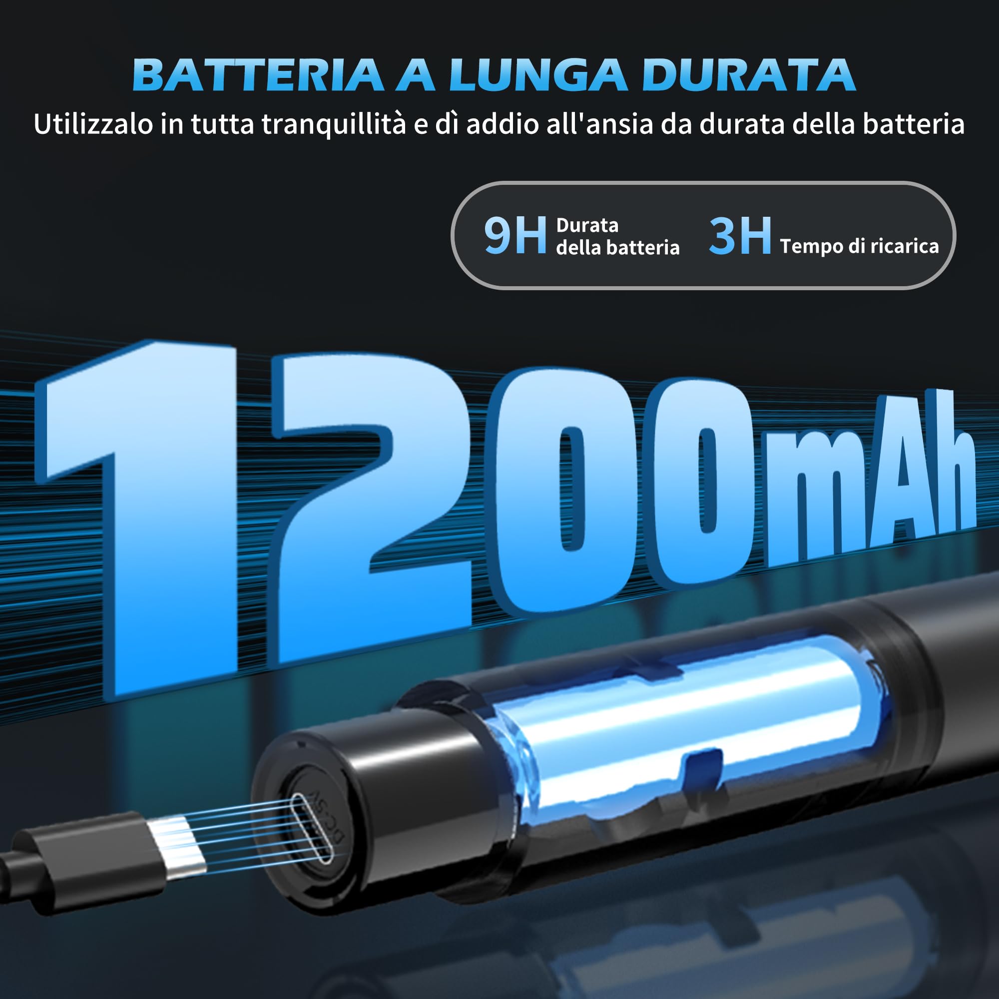 talomen Set Microfoni Wireless UHF, 2 Microfoni Dinamici a Mano in Metallo, Auto Scan, Portata 120 m, Ricevitore a Doppio Canale, Ideale per Canto, Karaoke, Feste, DJ, Chiesa – K120 Nero