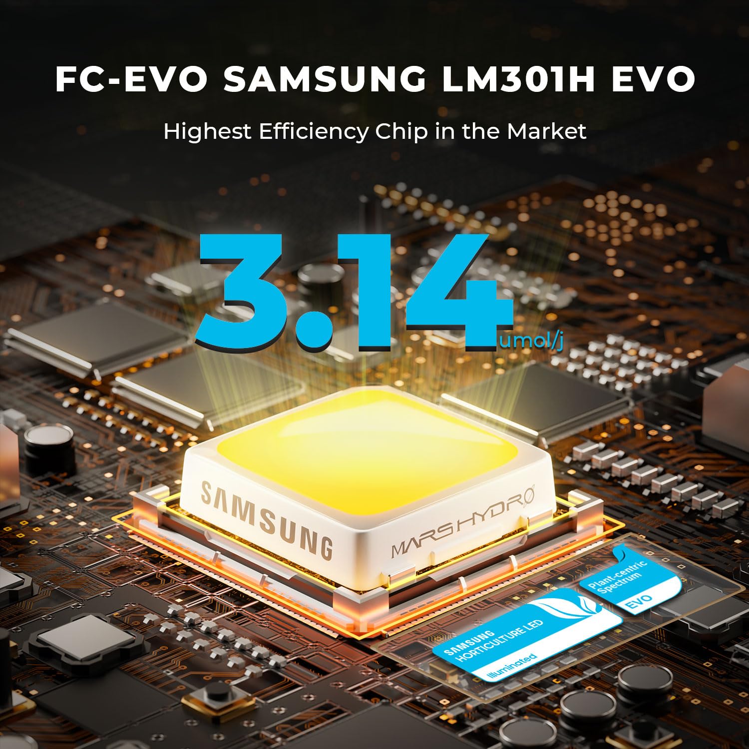 Amazon.co.jp: MarsHydro FC6500-EVO 植物育成LEDライト 土水耕栽培 調 