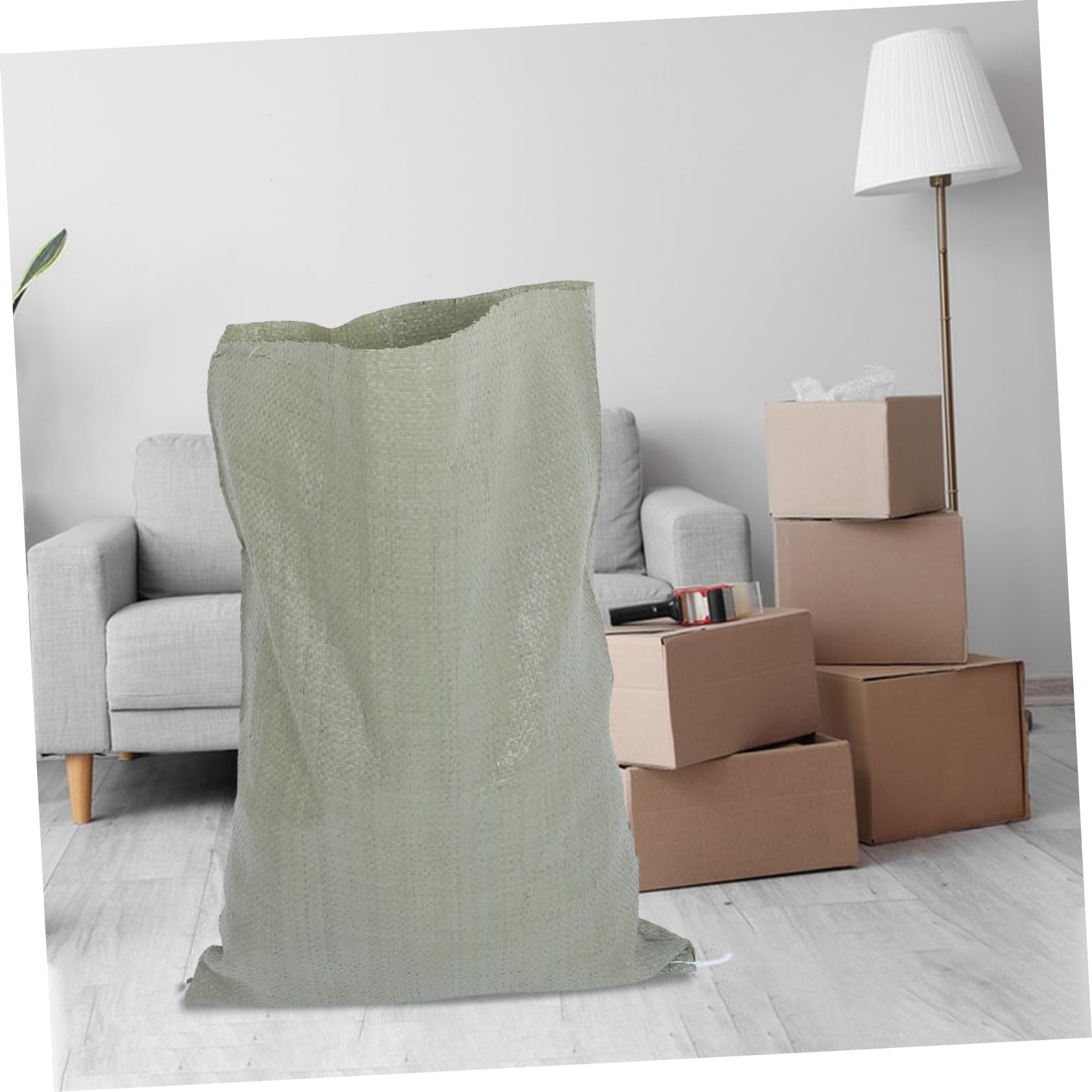 Sacchetto per Bucato Extra Grande 50 Pezzi in Pp Verde