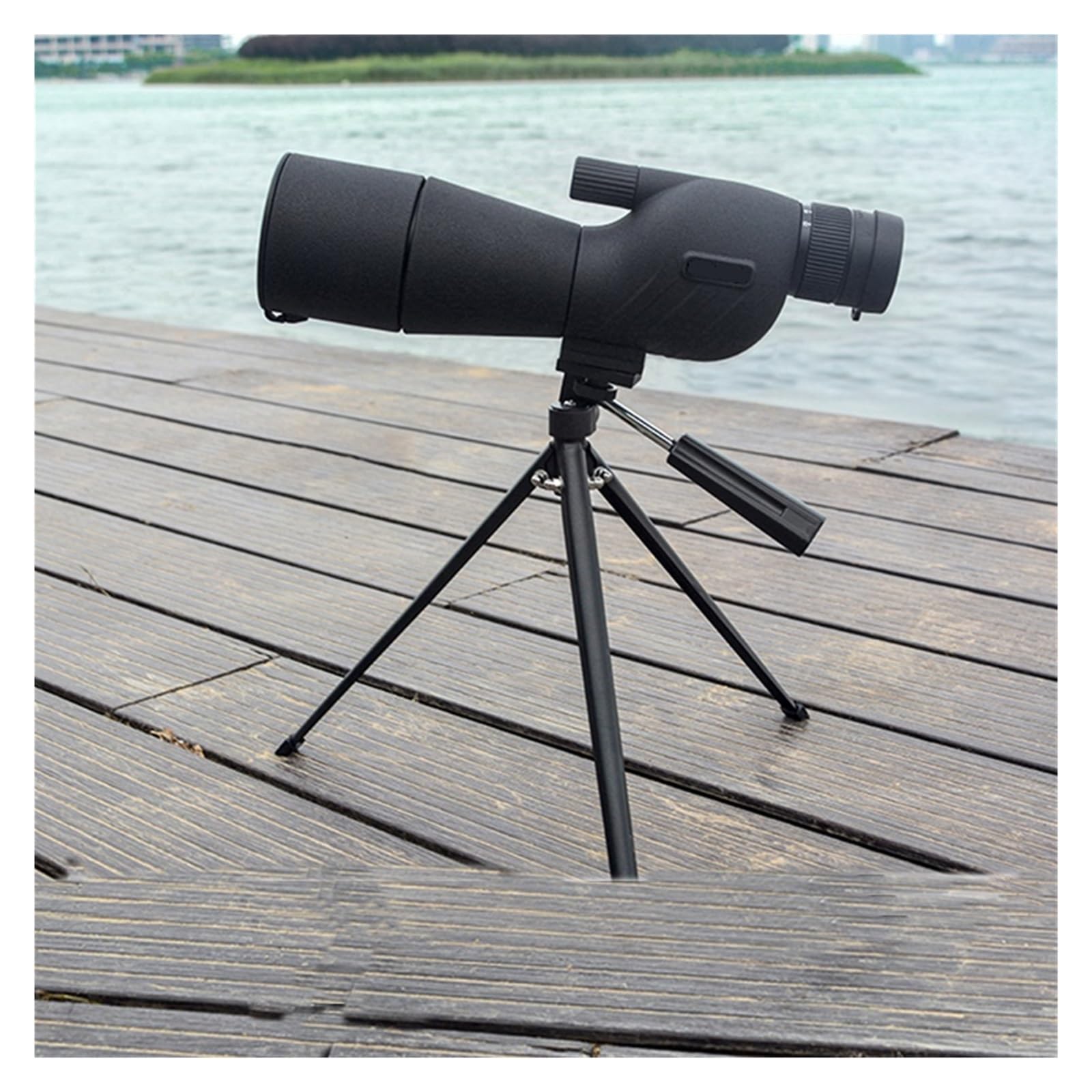 Jumelles De Télescope À Zoom Puissant 25-75x60 Bak4 FMC Étanche avec Trépied for Observation des Oiseaux Grossissement Net