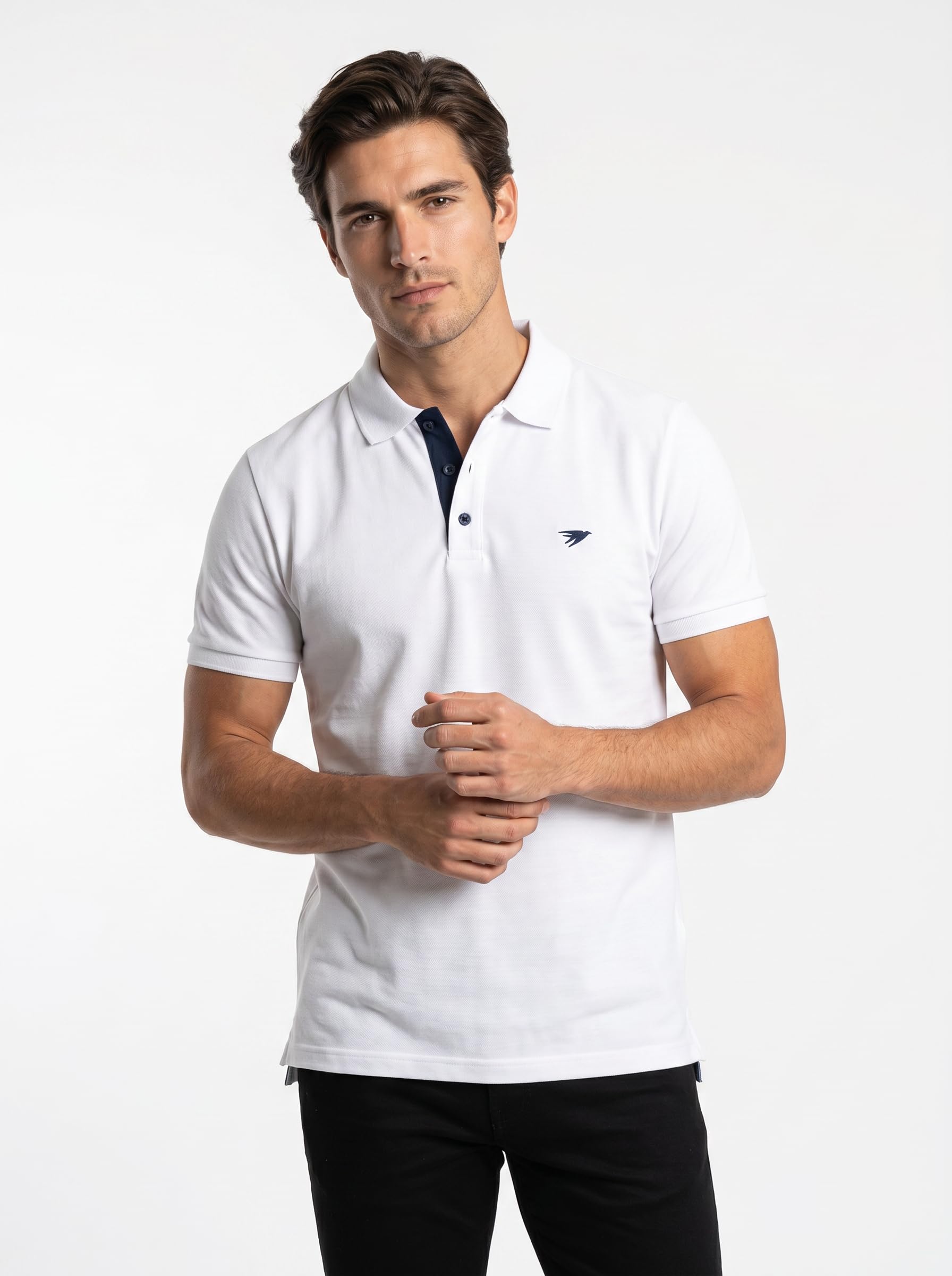 Polo Yaka Slim Fit Nakışlı Premium%100 Pamuk Tişört | %100 Pamuk Polo Yaka Slim Fit Nakışlı…
