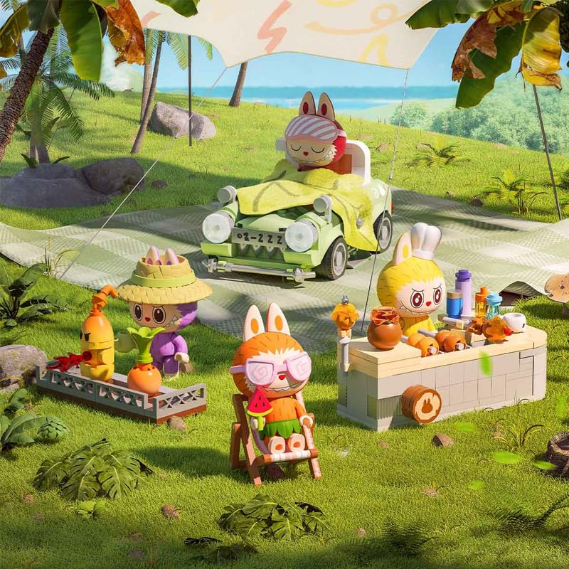 Amazon | POPMART THE MONSTERS Forest Secret Base シリーズブロック