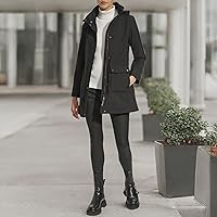 Vista 6 de DKNY womens Softshell Hooded Coat