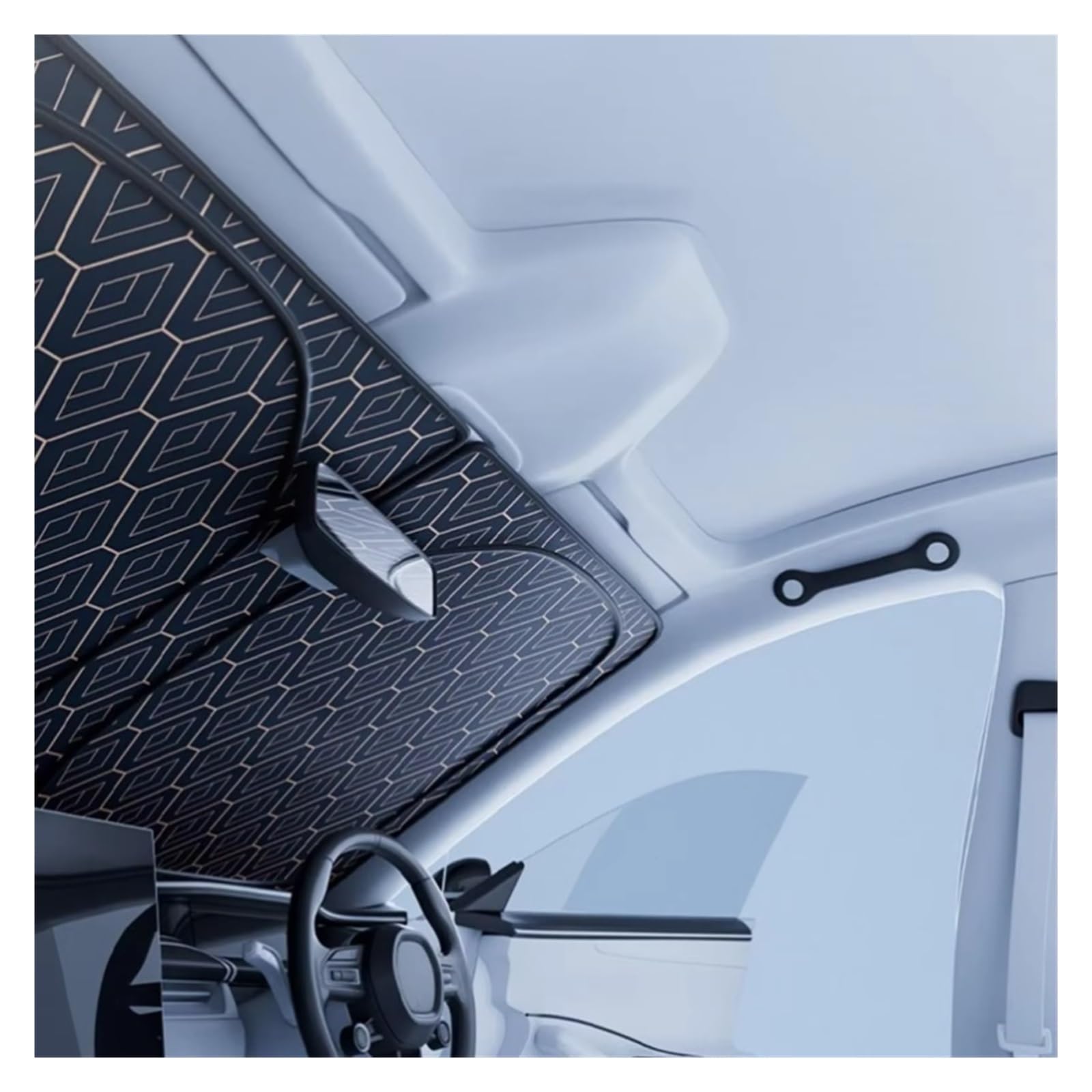 Parasol Para Parabrisas De Coche, Protector Ventana Frontal Plegable, Bloqueador Calor, Visera, Rayos UV Parasol Para Coche