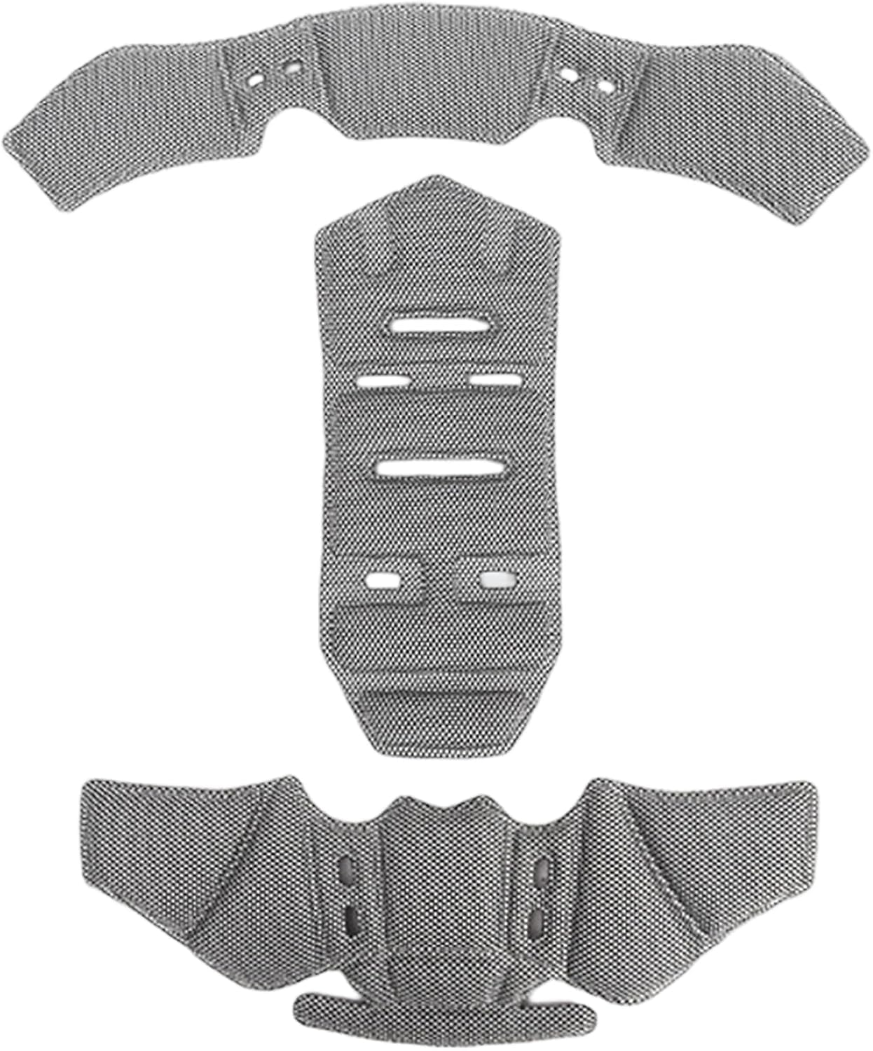 Motorcycle Helmet Liner Replacement for Schuberth E2 Carbon, Soft Breathable Motorcycle Absorbing Helmet Cushion Replacement,B