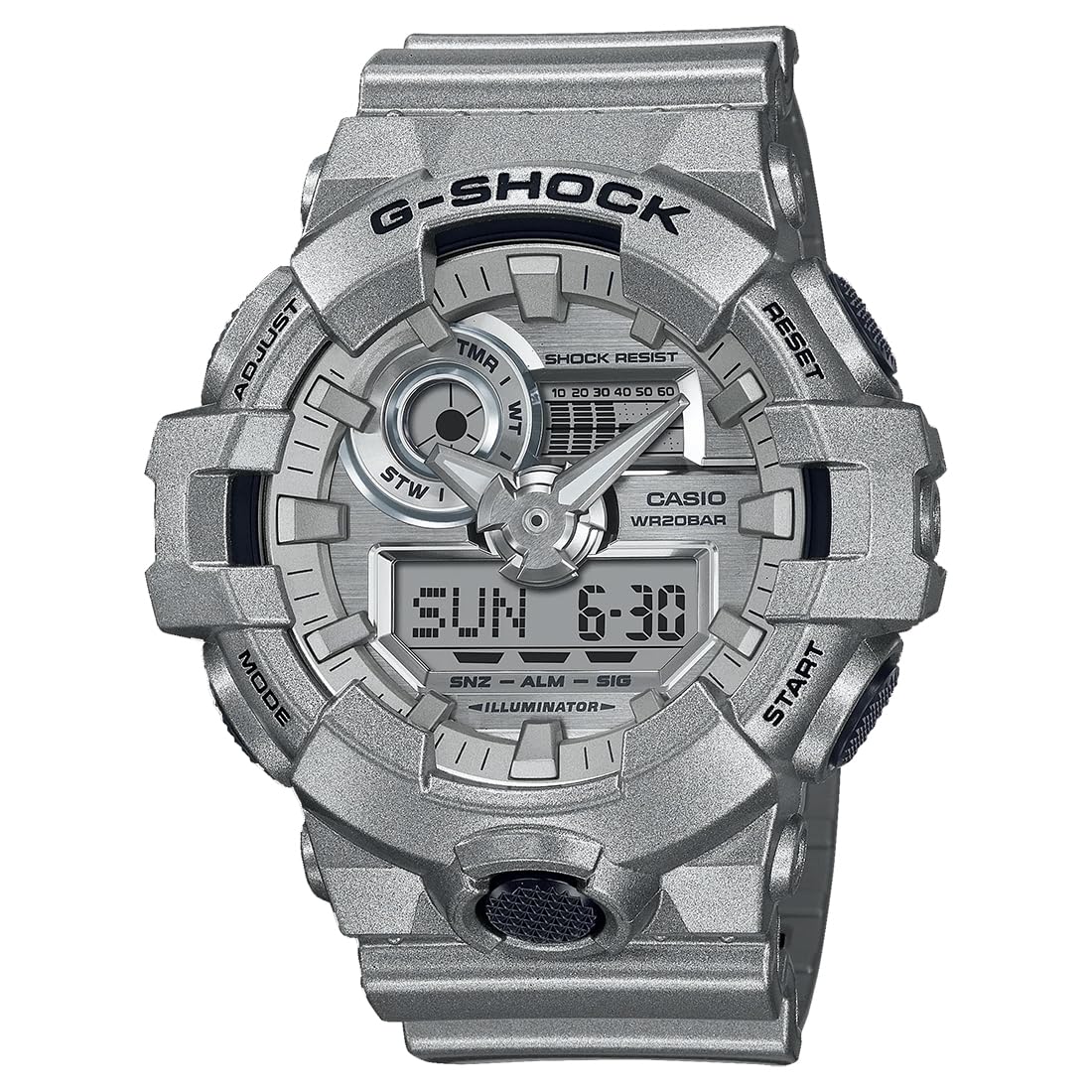 Casio Resin G-Shock Analog-Digital Grey Dial Men Ga-700Ff-8Adr (G1415), Dial Color-Gray, Band Color-Gold (B0C8J2FMC6) Amazon Price History, Amazon Price Tracker