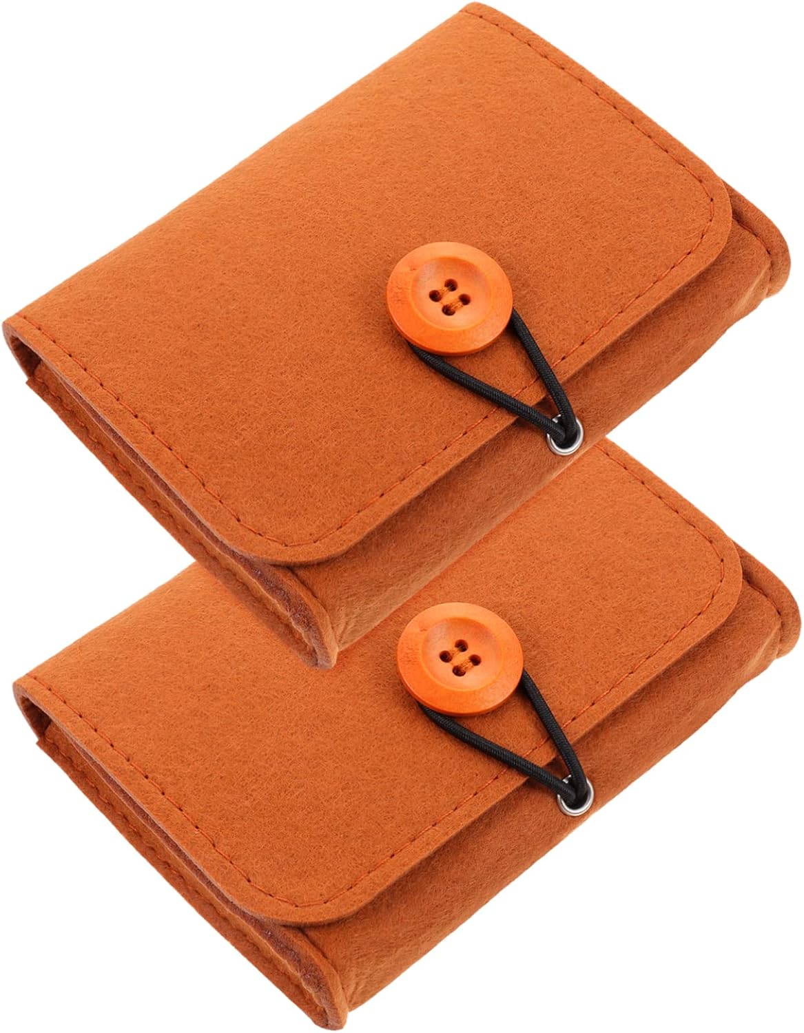 Veemoon 10pcs Essential Oil Pouch Storage Compact Essential Oil Holder for Home Office Travel Safe Material