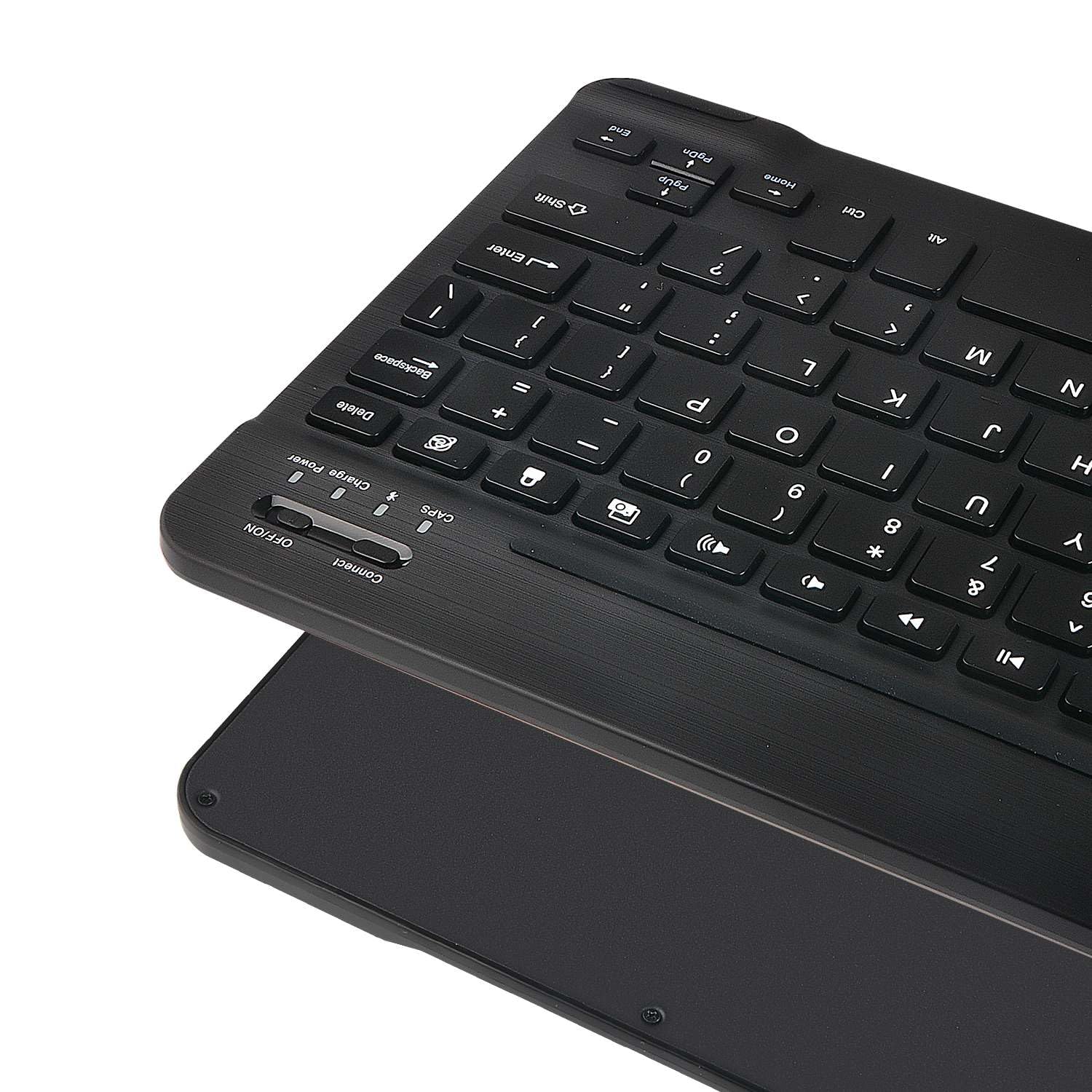 Navitech Czarne etui z obrotową klawiaturą Bluetooth kompatybilne z tabletem Nvidia Shield (LTE) 8-calowym tabletem