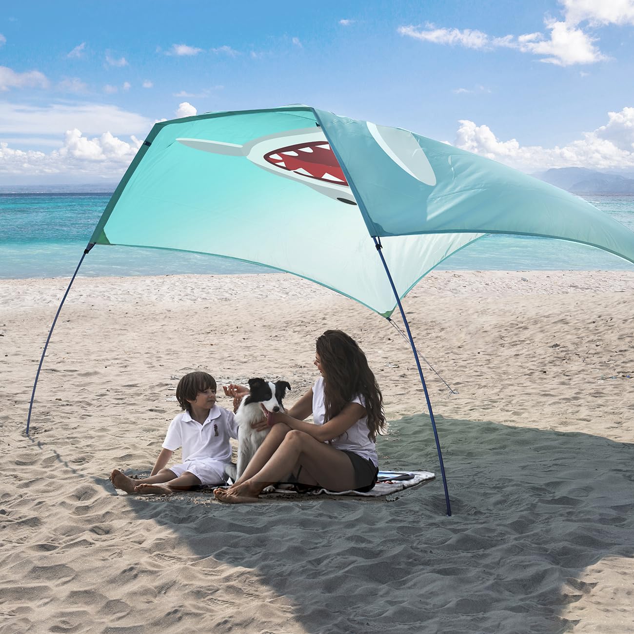 Amazon.com: ALYCASO Beach Wind-Powered Shade Canopy, Portable Sun Amazon.com: ALYCASO Beach Wind-Powered Shade Canopy, Portable Sun