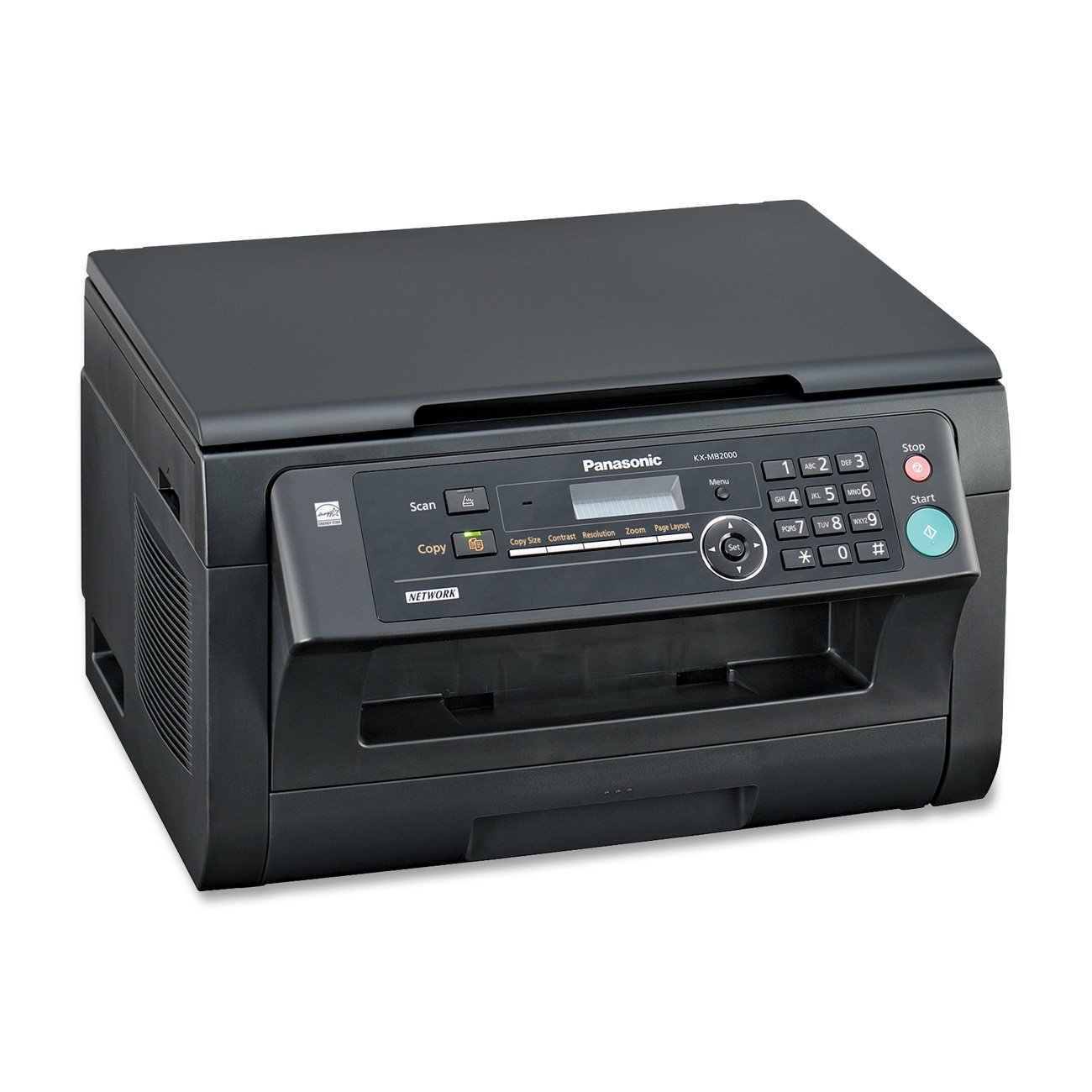 Panasonic KX-MB2000 Multi-Function Laser Printer,Black
