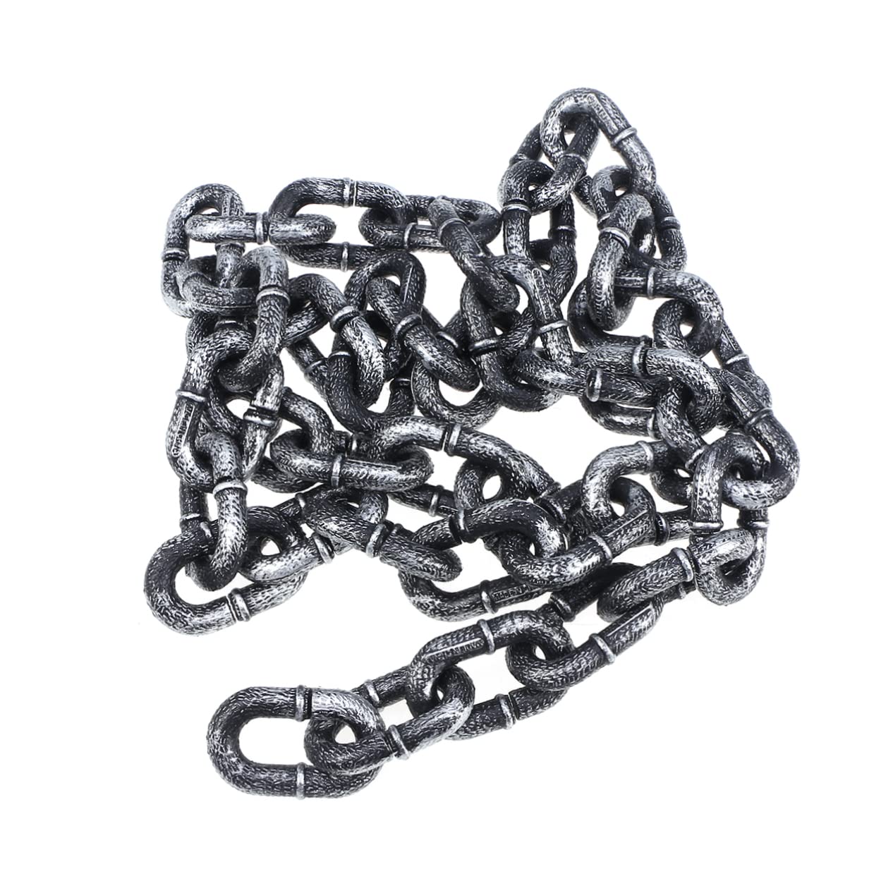 MUSISALYBarrier Chain Simulation props chain barrier chain plastic chain Simulation chain apparel make up Chain for Halloween