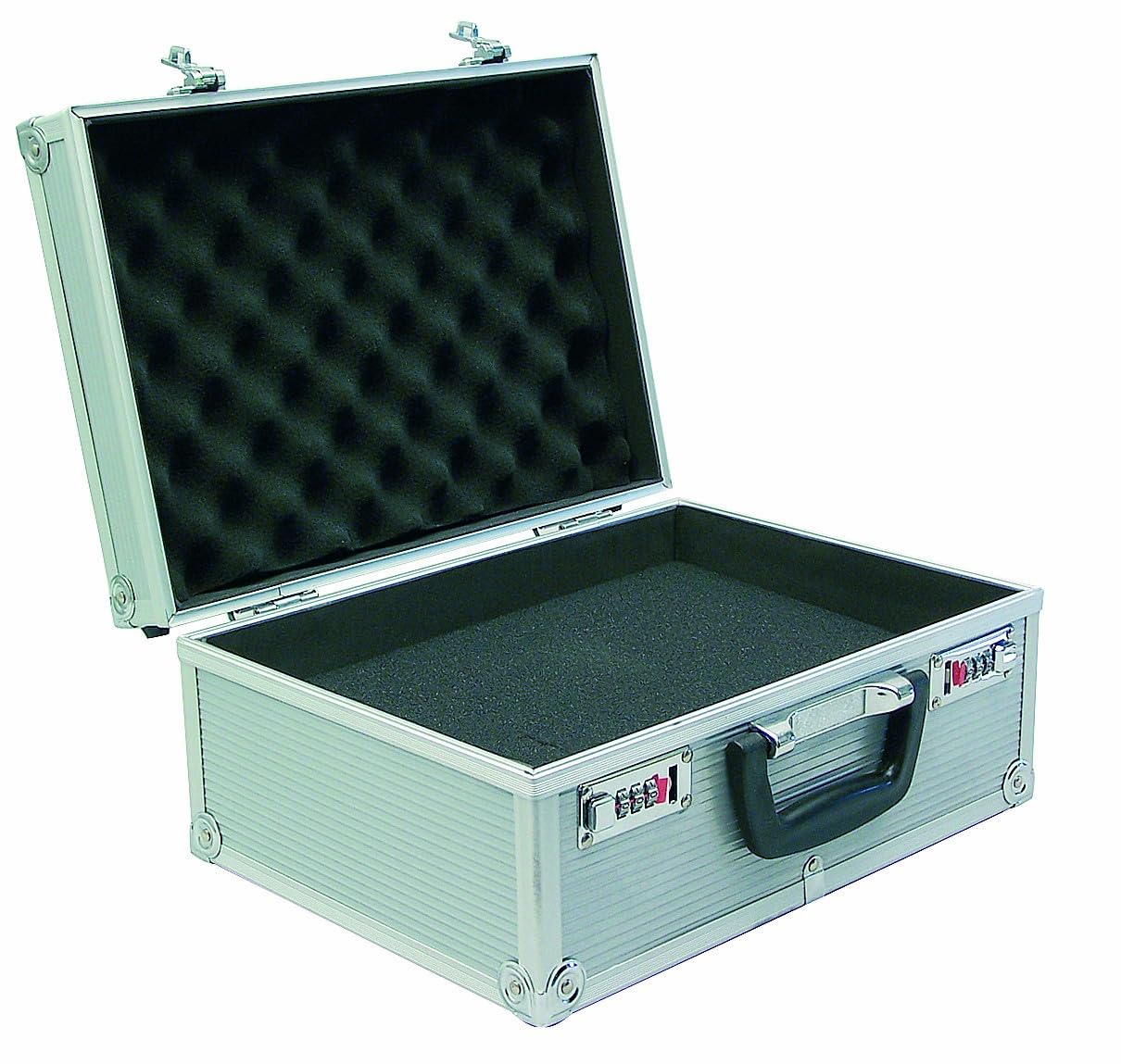 Mallette de protection aluminium avec mousse - 338x248x162mm