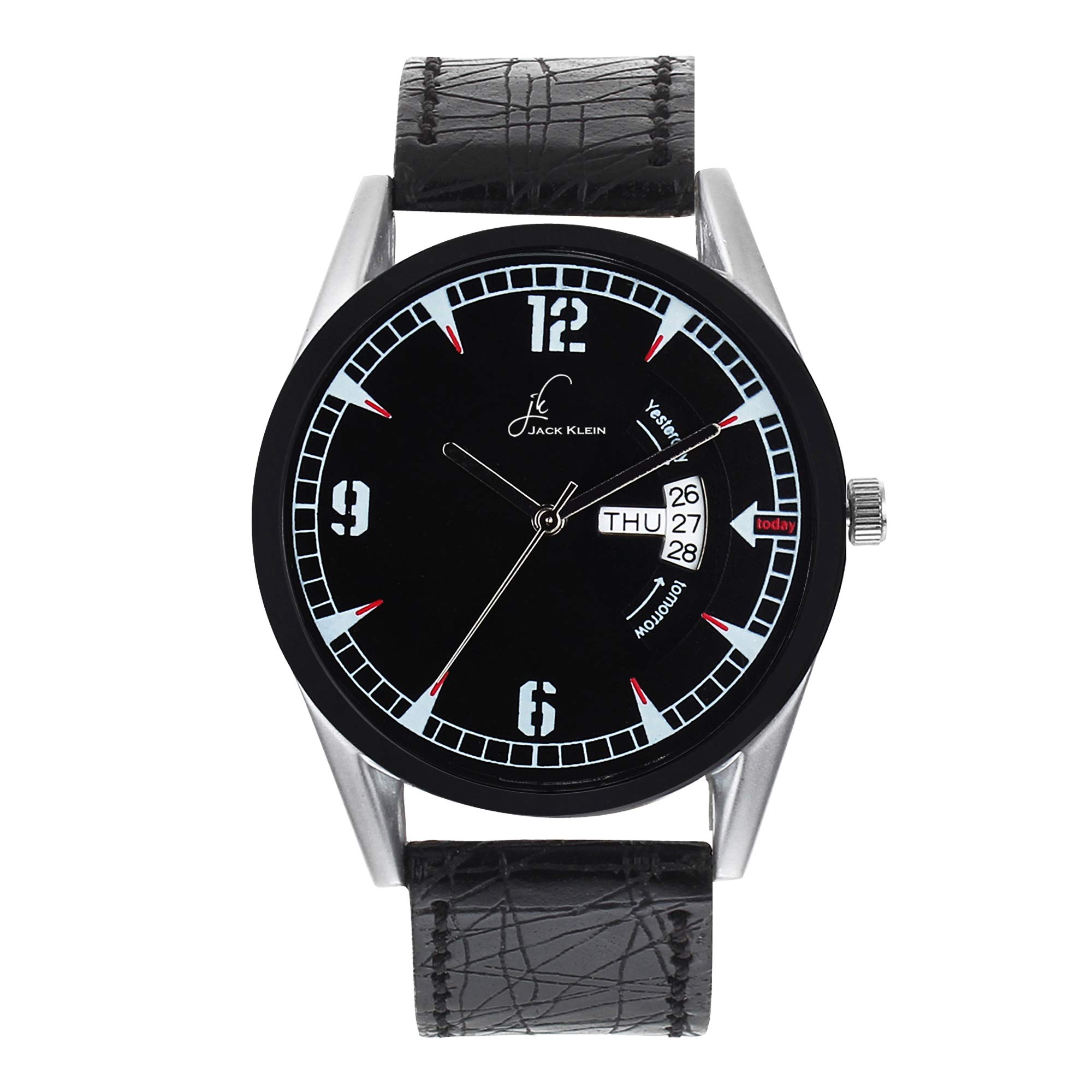 Jack Klein Stylish Black Dial with Day and Date Working Multi Function Watch (B07MXBYQW6) Amazon Price History, Amazon Price Tracker