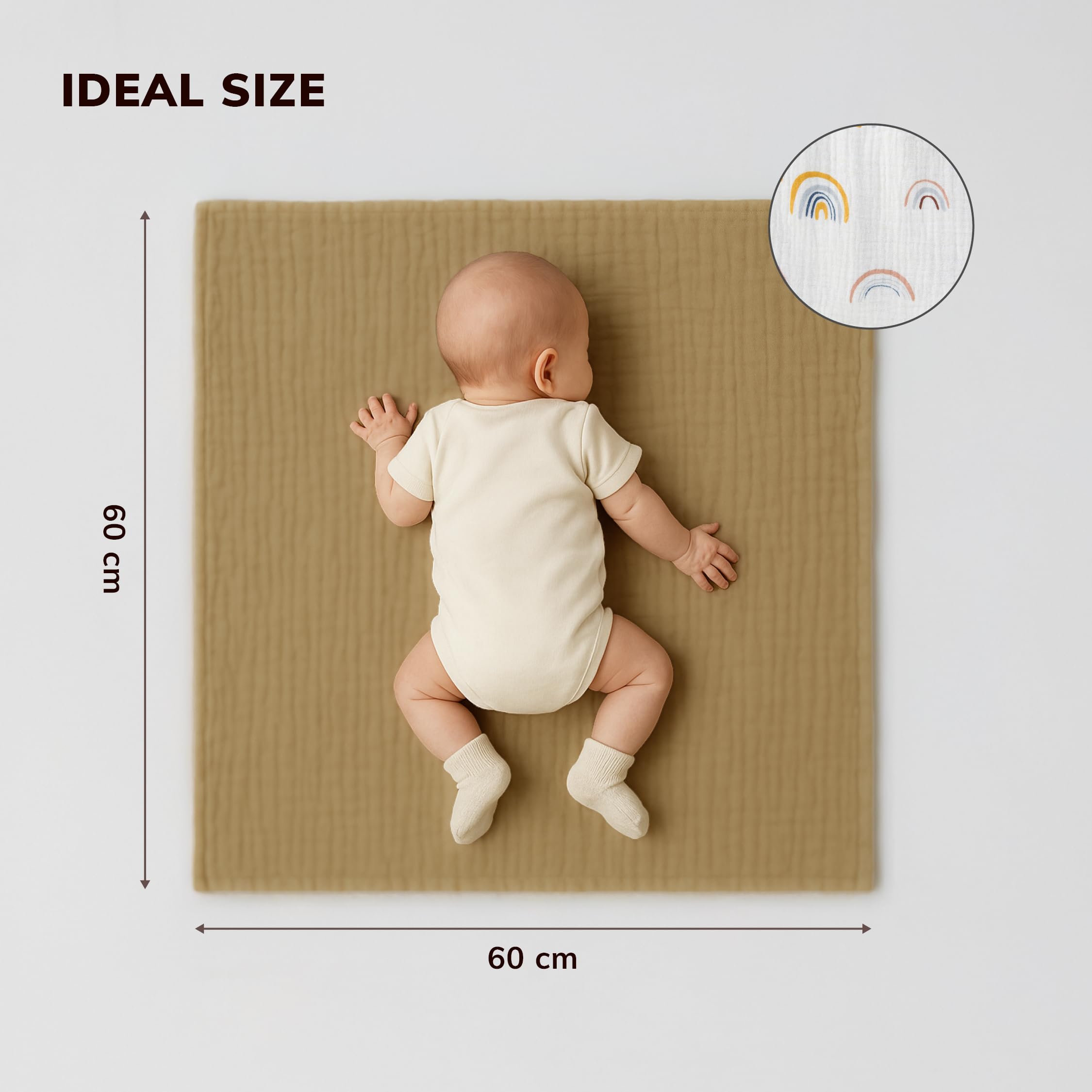 MYLILY, Beige, 60x60 - Image 3