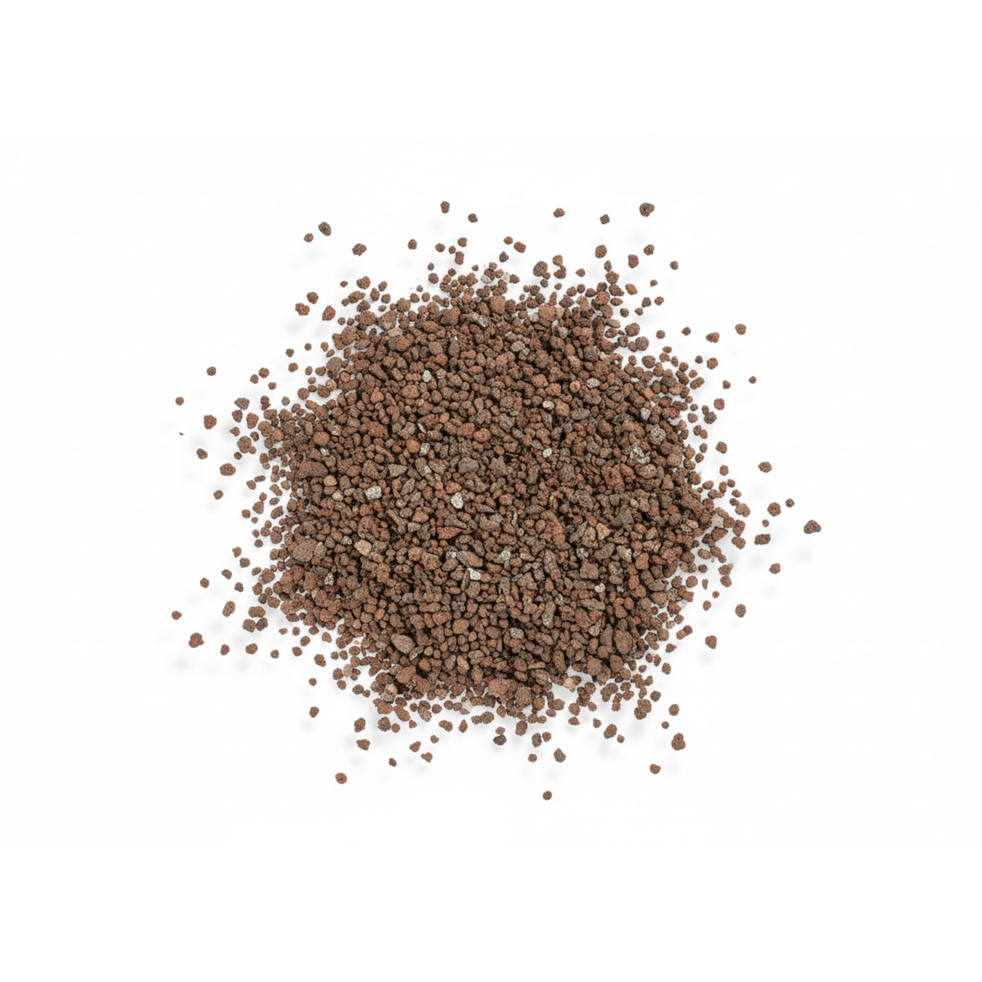 Alwe Lava Mulch aus der Vulkaneifel – Robustes Naturprodukt (Körnung 2–8 mm) für Garten, Dachbegrünung und Drainage - 25 kg