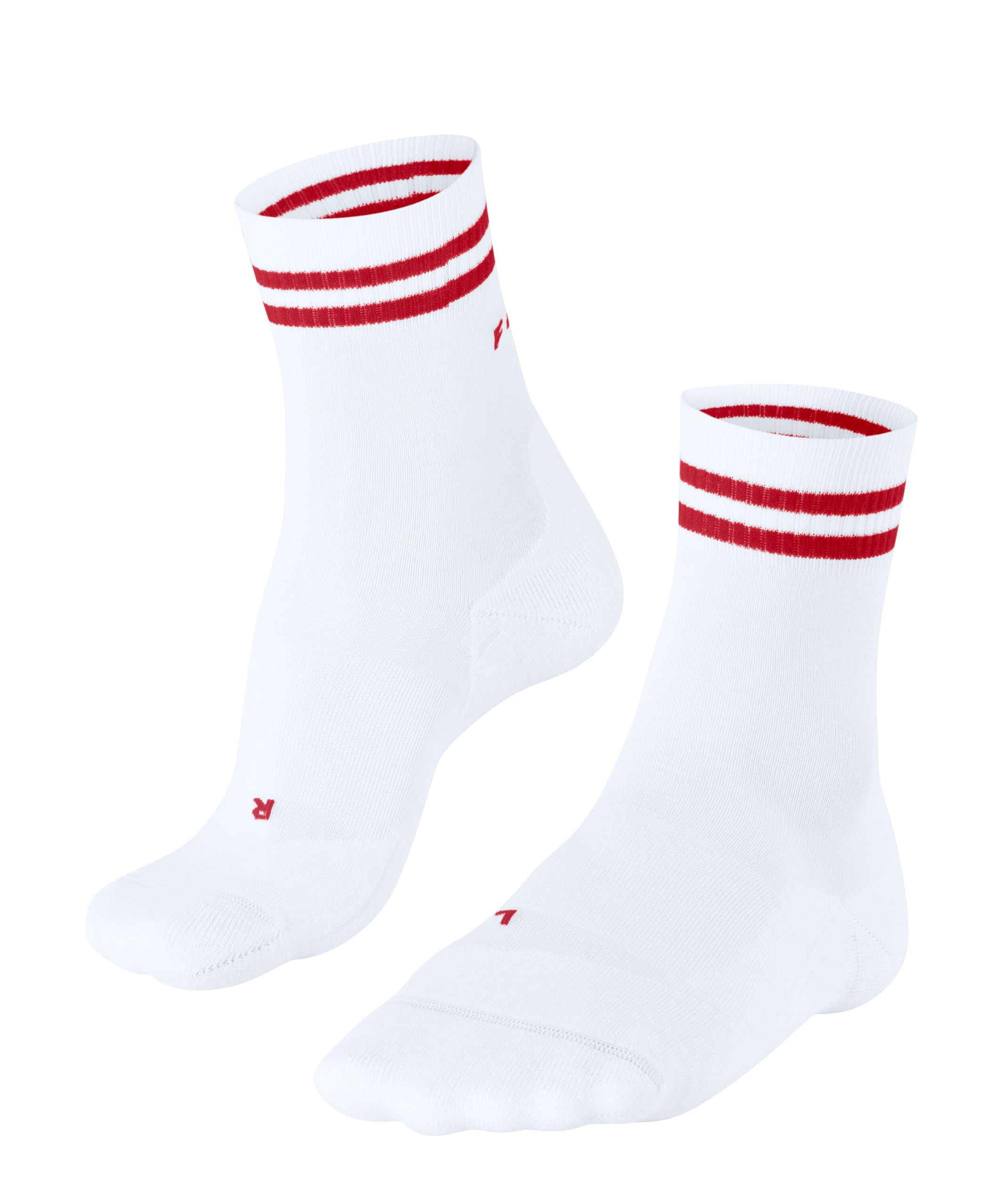FALKE Men's RU4 Endurance M So Cotton Anti-Blister 1 Pair Running Socks, White 2005, 5.5-7.5
