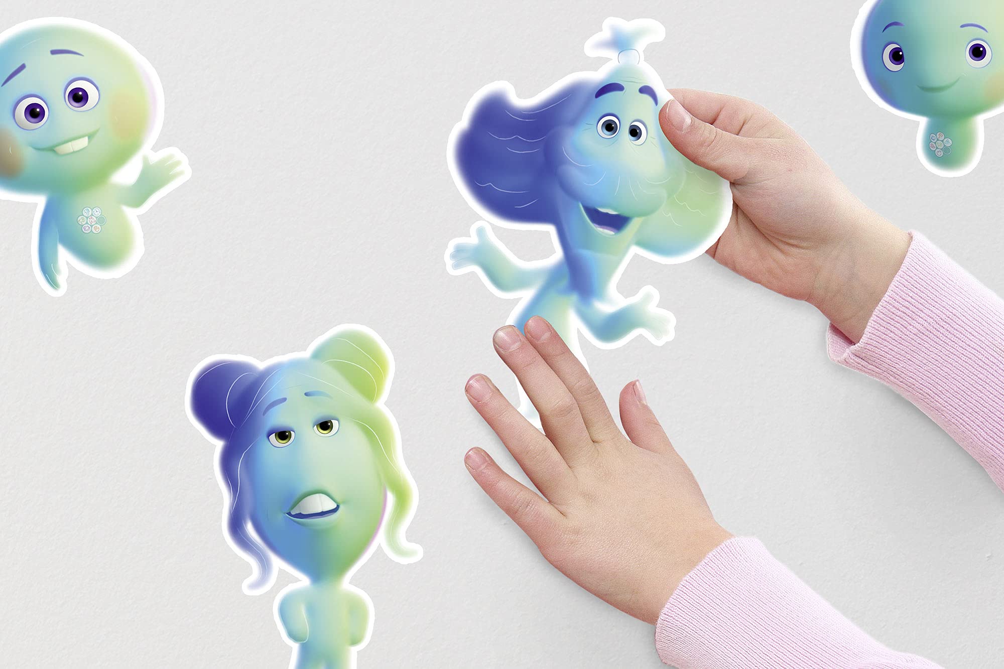 Komar Disney Wall Tattoo Soul, Soulmates, 50 x 70 cm (Width x Height), 12 Pieces, Decorative Stickers, Wall Stickers - Image 4