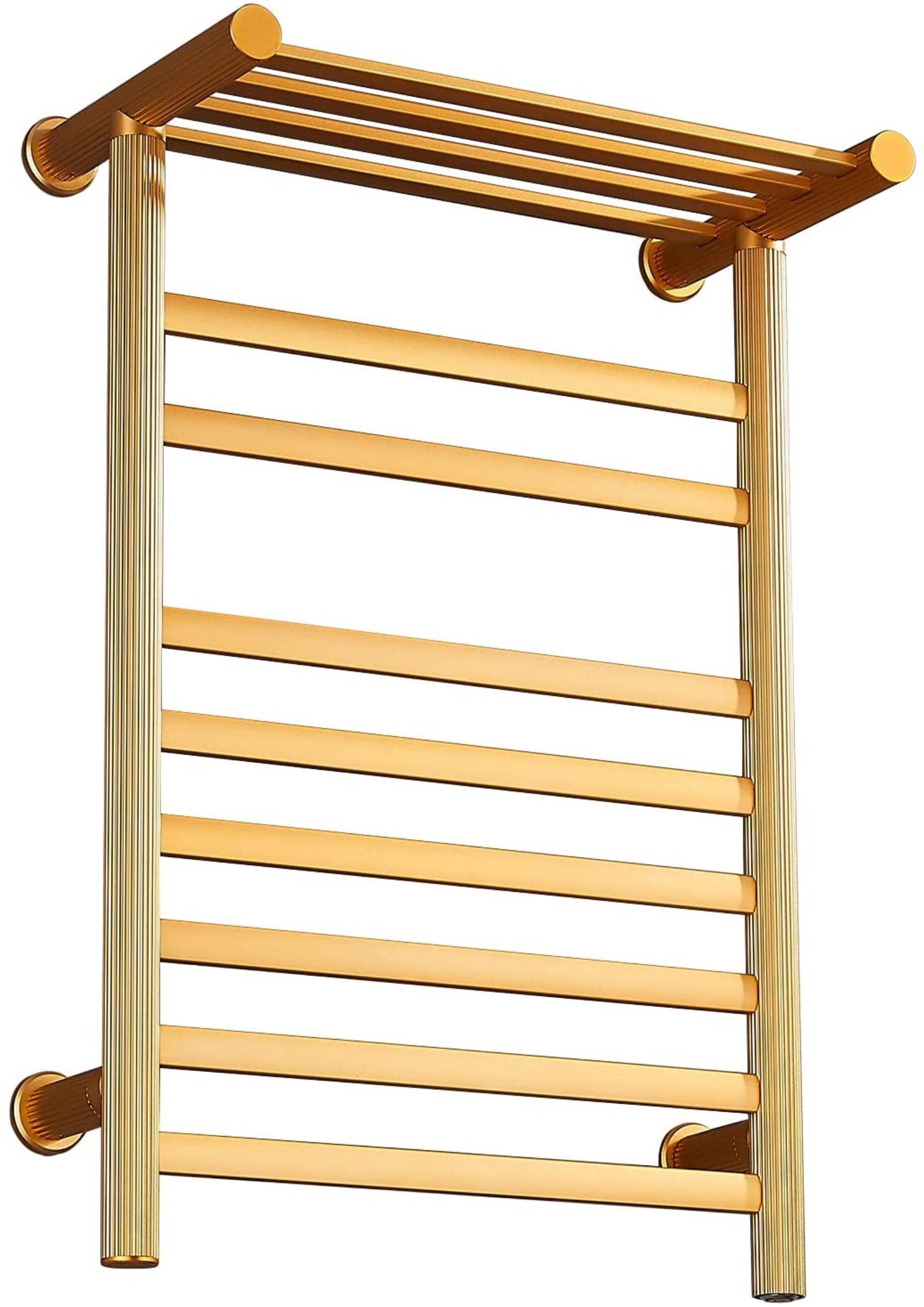 PJPPJH Calentador de Toallas, radiador, Lujoso, Dorado ...