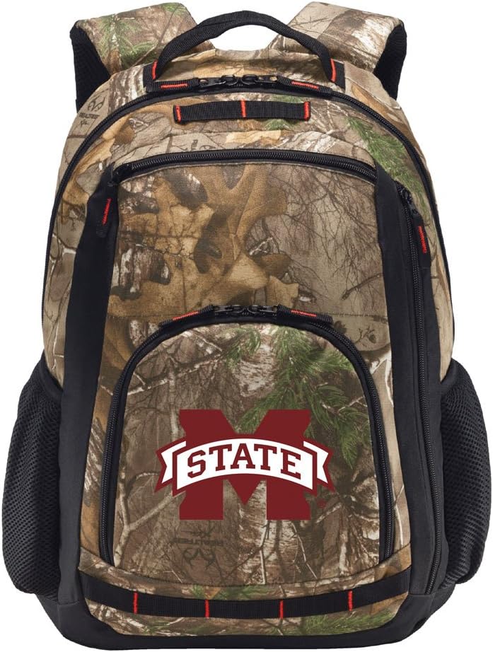 Broad Bay Mississippi State Camo Backpack MSU Mississippi State Backpacks - Laptop Section!