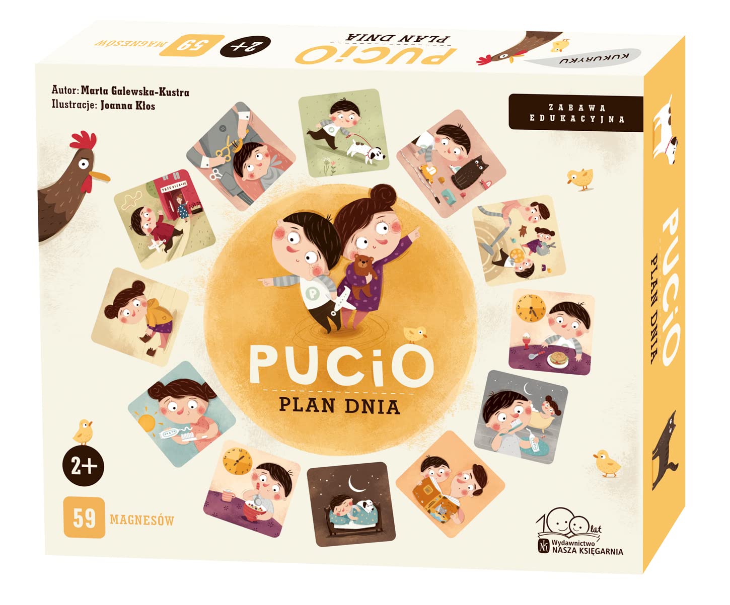 Pucio. Plan dnia