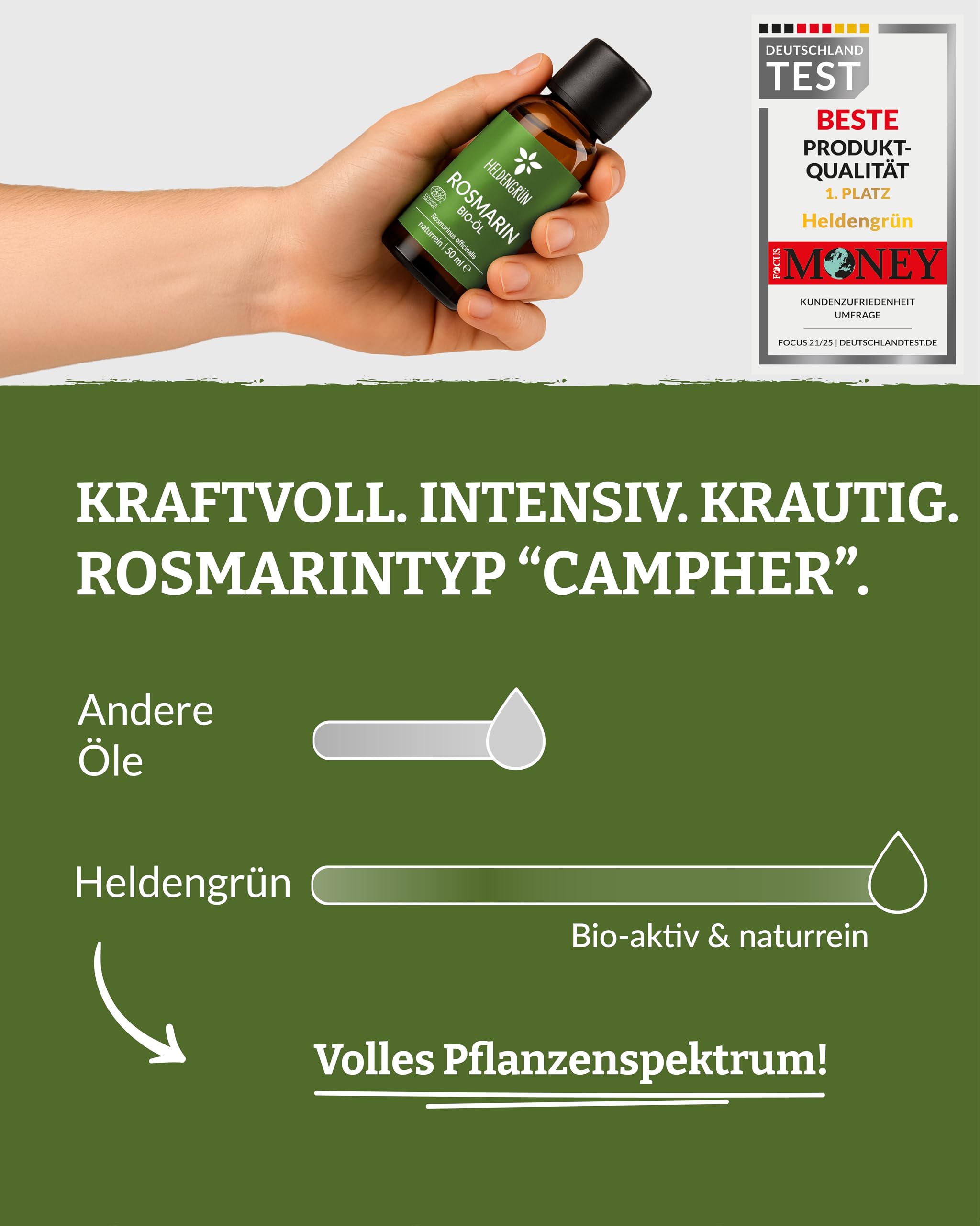 Het Blauwe Huis Biologische Rozemarijn Olie 100ml
