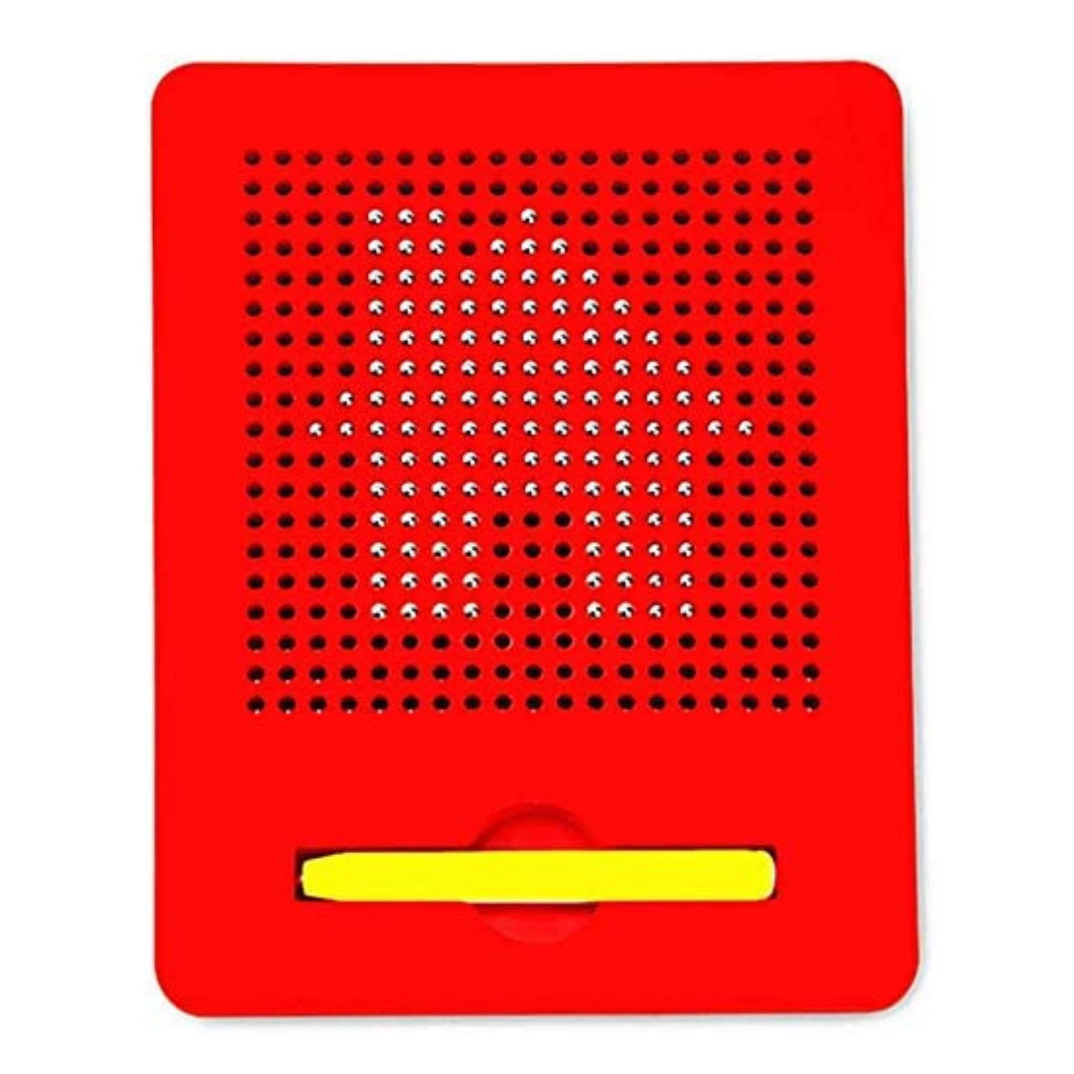 PANCIKAA Magnetic Drawing Pad with Stylus Pen & 10 Pattern Card | Magnet Toy for Kids - Metal Bals | Erasable Doodle Writing Toys Board | Random Color - 380 Magnets | Sketch Pands for Kid/Child (B0B743GZM6) Amazon Price History, Amazon Price Tracker