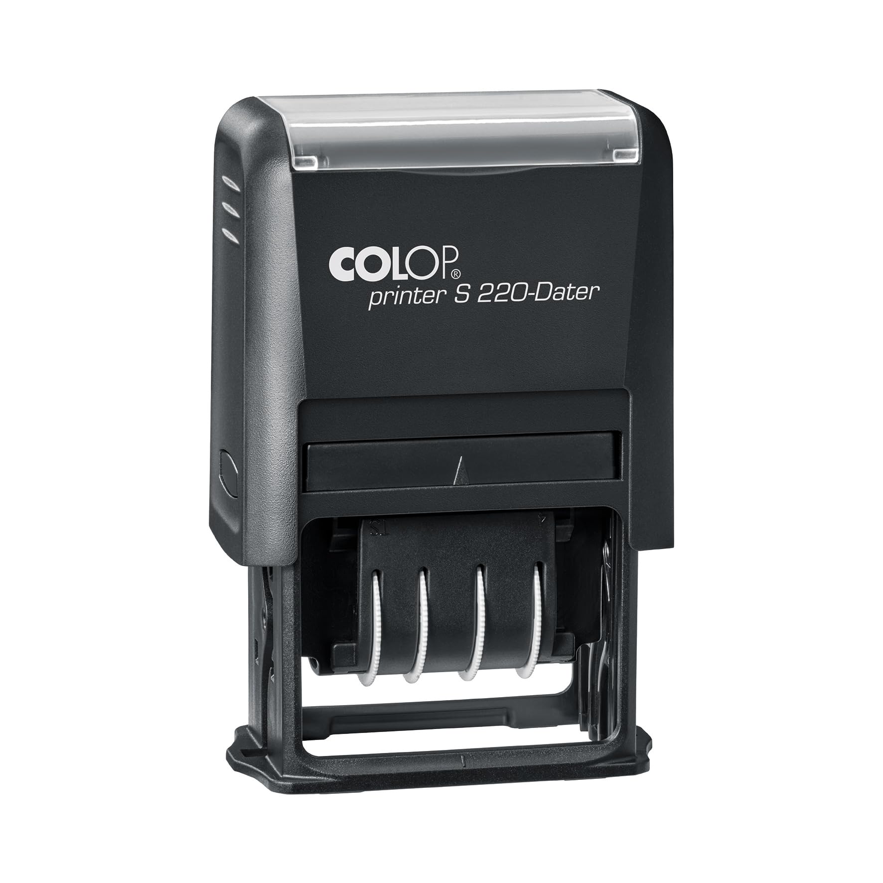 COLOP Date Stamp Printer S 220, Date Variant: German (D02), Imprint Colour: Black