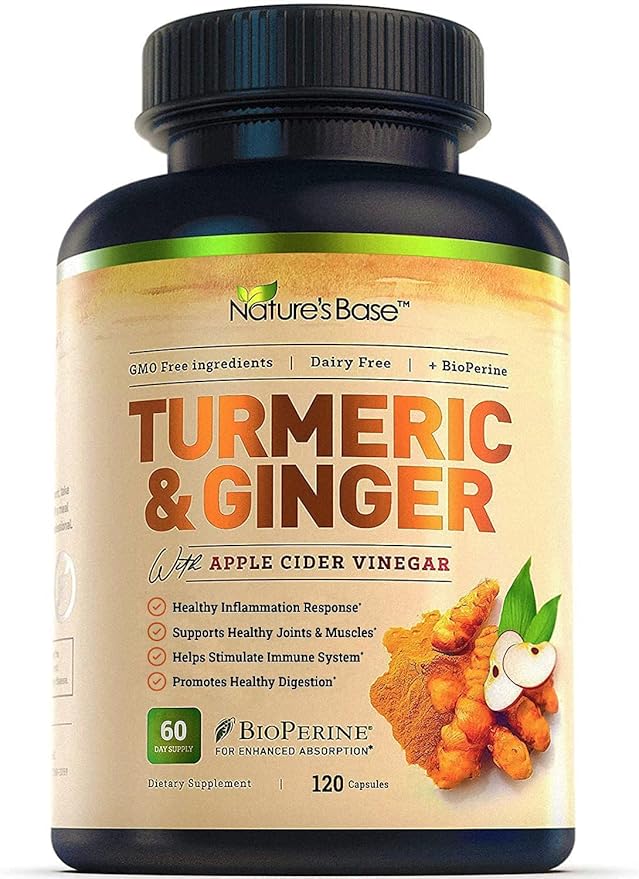 Turmeric and Ginger Supplement Tumeric Curcumin Joint