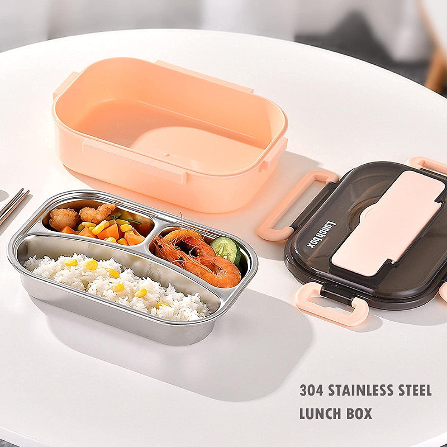 Lunch Box Bento Portable Student Thermal Boxes Adult Insulation Bento