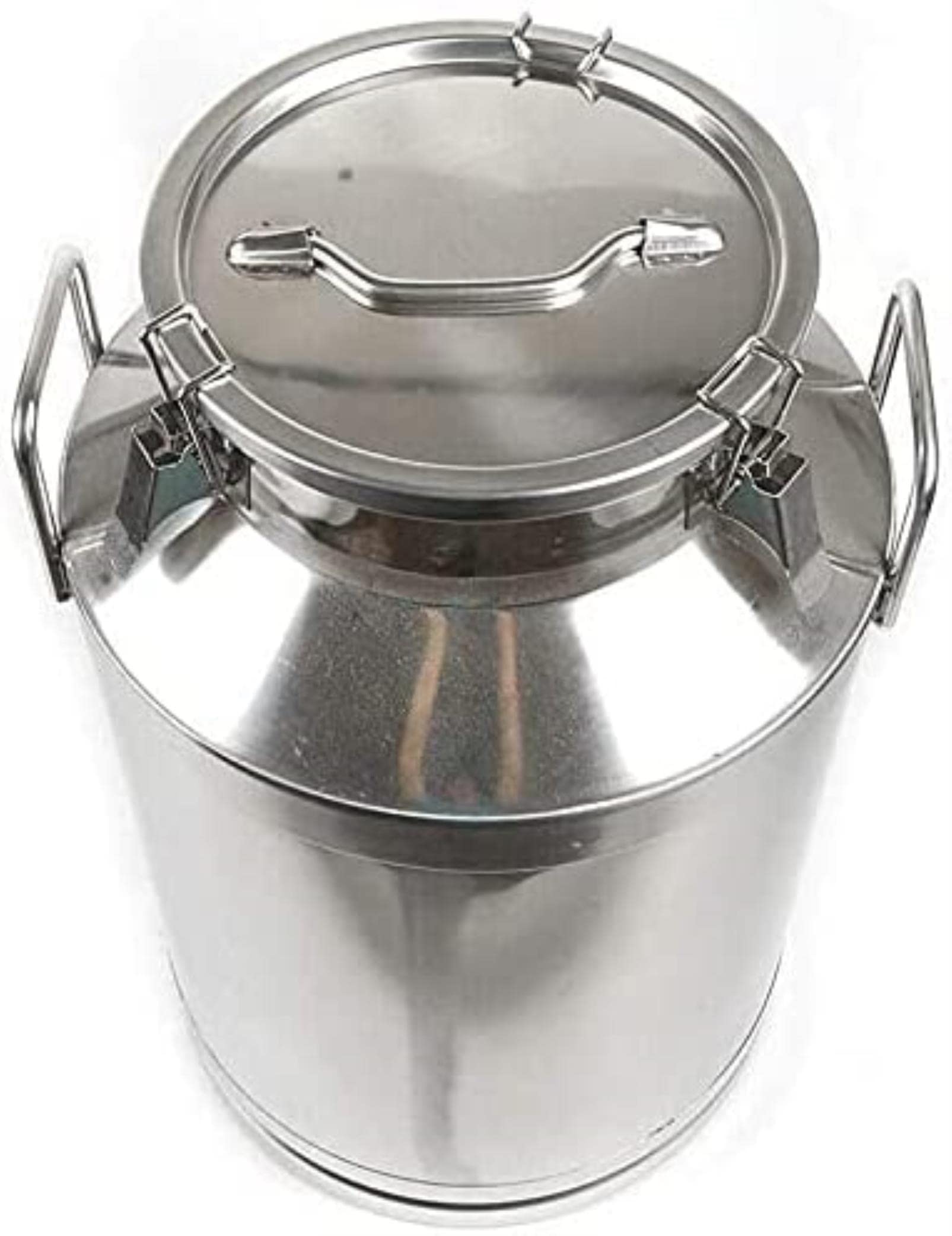 SaryEdge Stainless Steel Milk Can/Tea Canister/Dairy Pot Bucket/Tote Jug Oil Barrel for Storage and Transportation of Tea-Grain-Oil,38L,38L