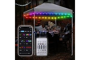 40ft LED Tent Lights: Illuminate Your Shelter with Customizable Ambiance