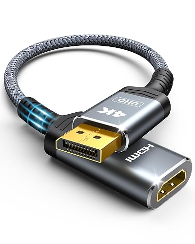 Highwings 4K DisplayPort to HDMI Adapter