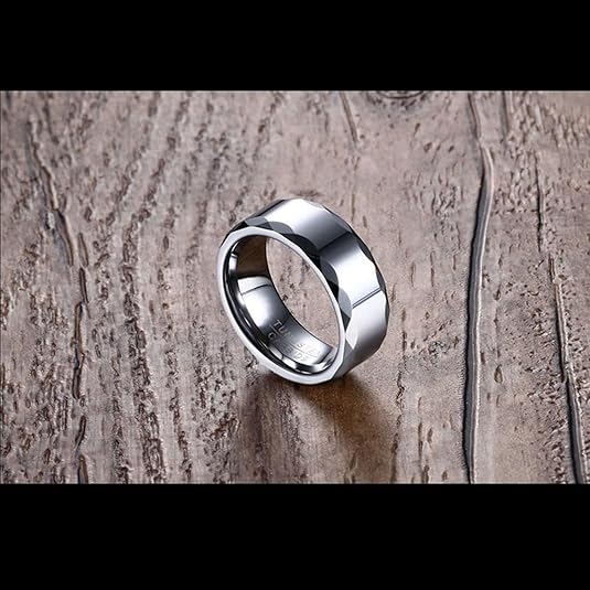 Anello Acciaio Inox Love You Anello In Acciaio Inox Per Coppia - Spazzolato Con Incisione "Love You", Regalo Romantico Unisex Anello Coppia Acciaio - Foto 13