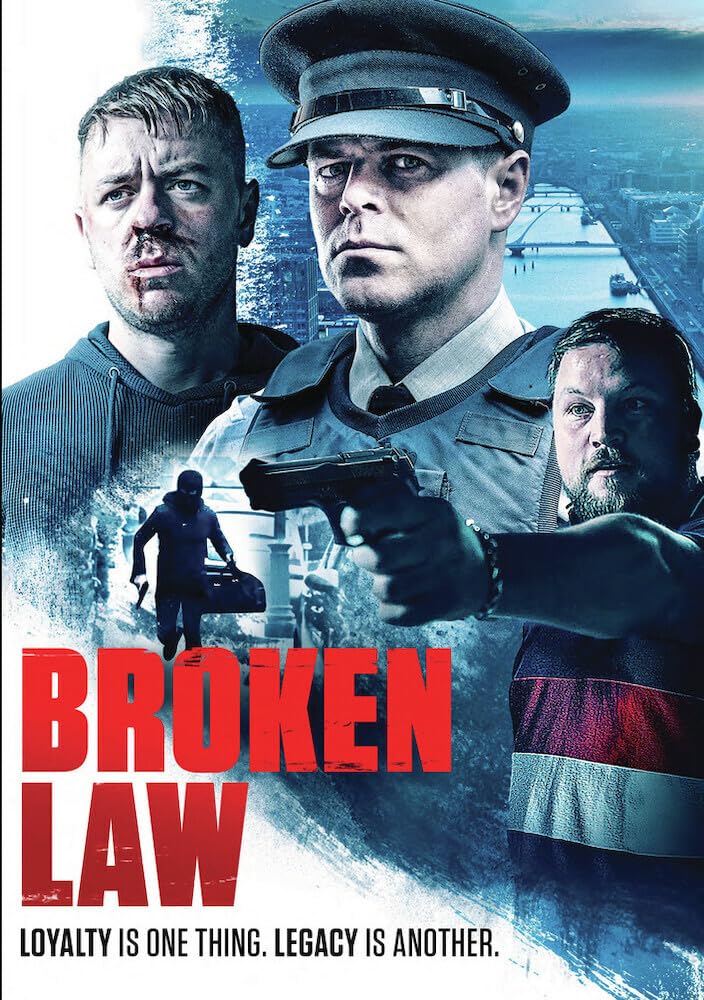 Broken Law DVD película de cine dramático policiaco irlandés