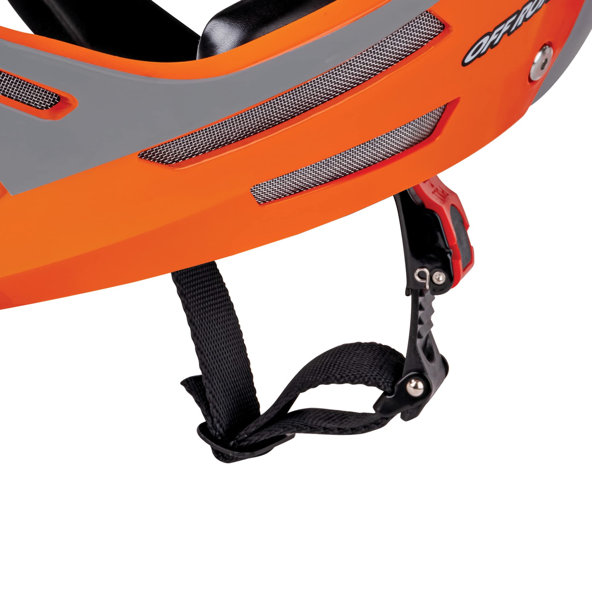 Hape - Casco Bici stile motocross regolabile per bambini dai 3 ai 6 anni | Esterno ABS, interno EPS conforme standard sicurezza EU