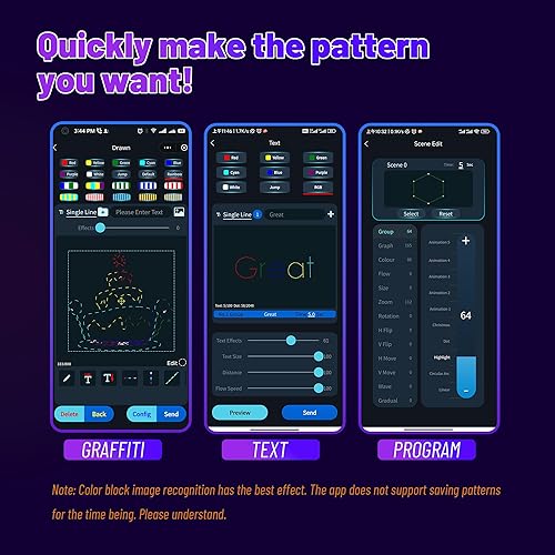 Miniatura 3 de Luz láser DJ con control de aplicación, proyector láser de animación 3D para fiesta, soporta dibujos personalizados, reproducción de texto,