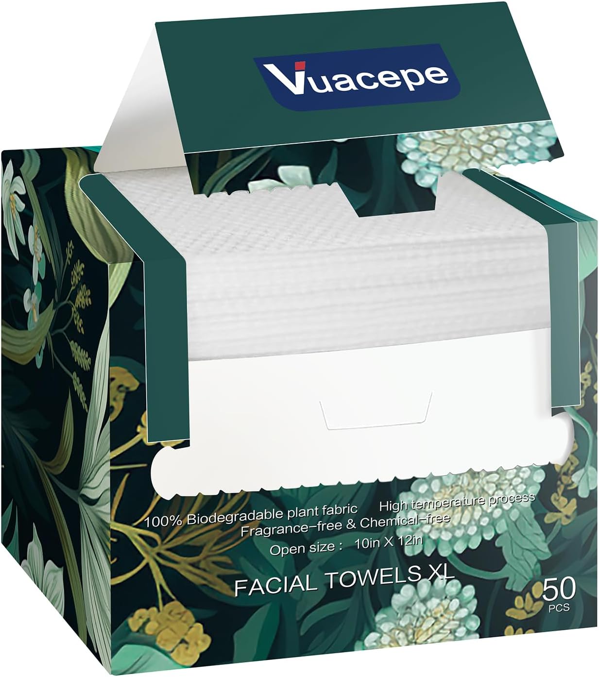 Disposable Face Towel, 100 Count Face Clean Towel Facial