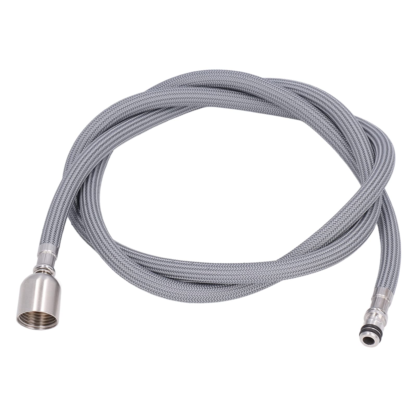 G1/2 1,5 m Tuyau de Douche Flexible en Nylon Tressé et PVC – Remplacement pour Robinet Cuisine et Salle de Bain