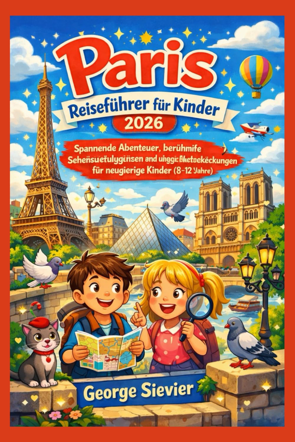 Paris Reiseführer für Kinder 2026: Spannende Abenteuer, berühmte Sehenswürdigkeiten und magische Entdeckungen für neugierige Kinder (8–12 Jahre)