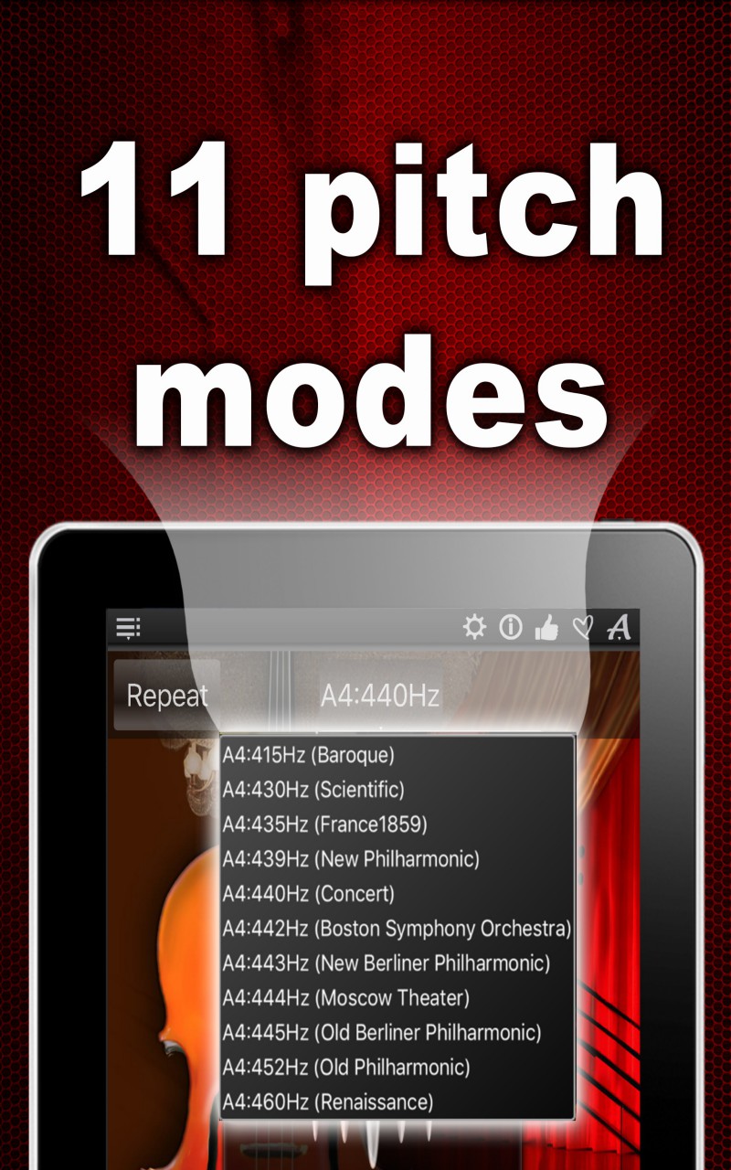 Cello Tuner App on Amazon Appstore