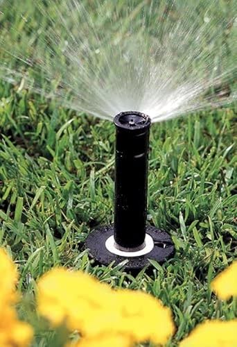 Miniatura 6 de Rain Bird 1803DSH4PK - Rociador profesional de doble pulverización, patrón de medio círculo de 180, distancia de pulverización de 8 a 15 pies,