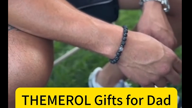 Pulsera artesanal para hombre con piedras naturales miniatura 7